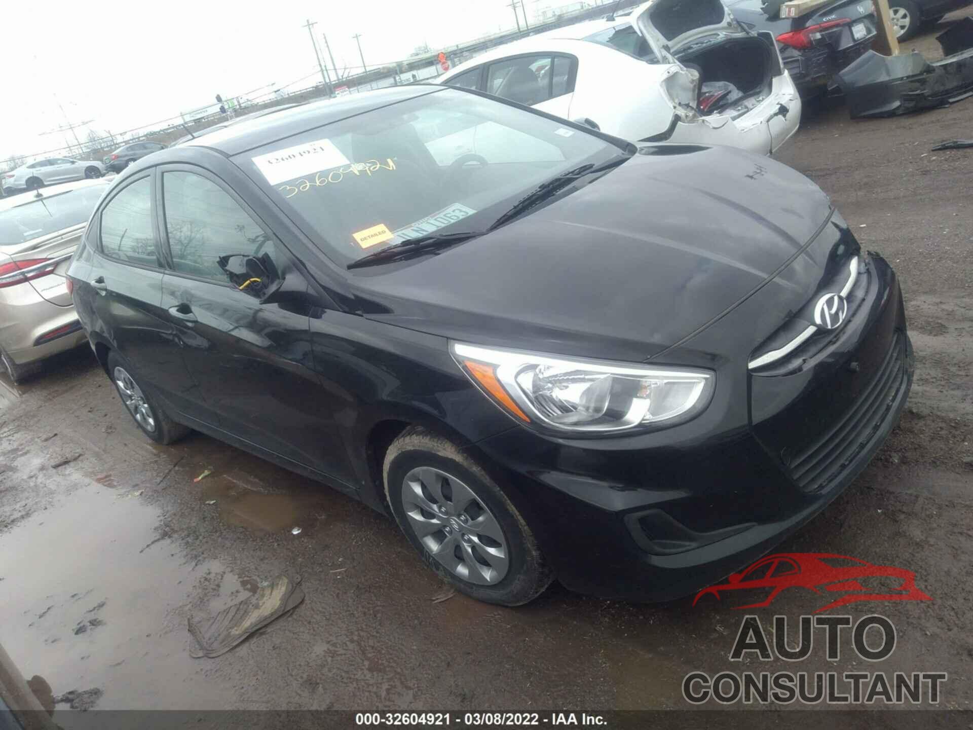 HYUNDAI ACCENT 2017 - KMHCT4AE0HU353294