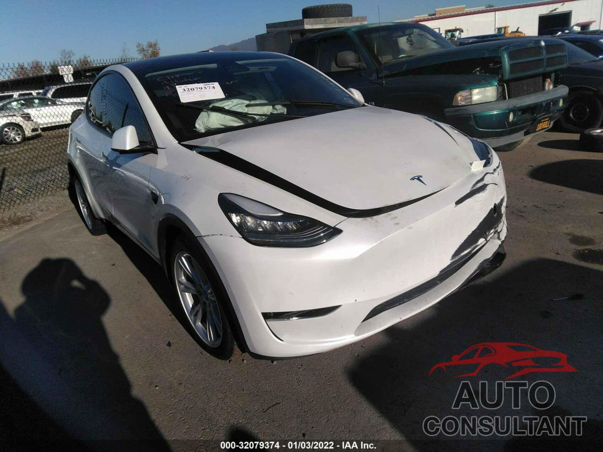 TESLA MODEL Y 2021 - 5YJYGDEE6MF091440