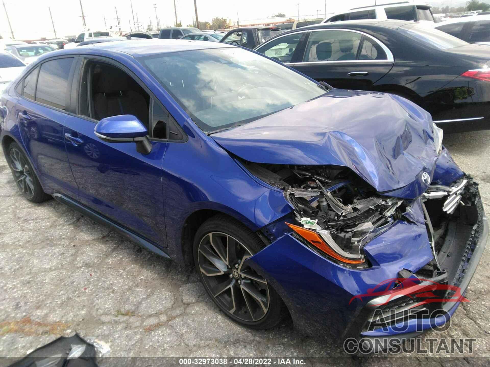 TOYOTA COROLLA 2021 - JTDS4MCE2MJ053357