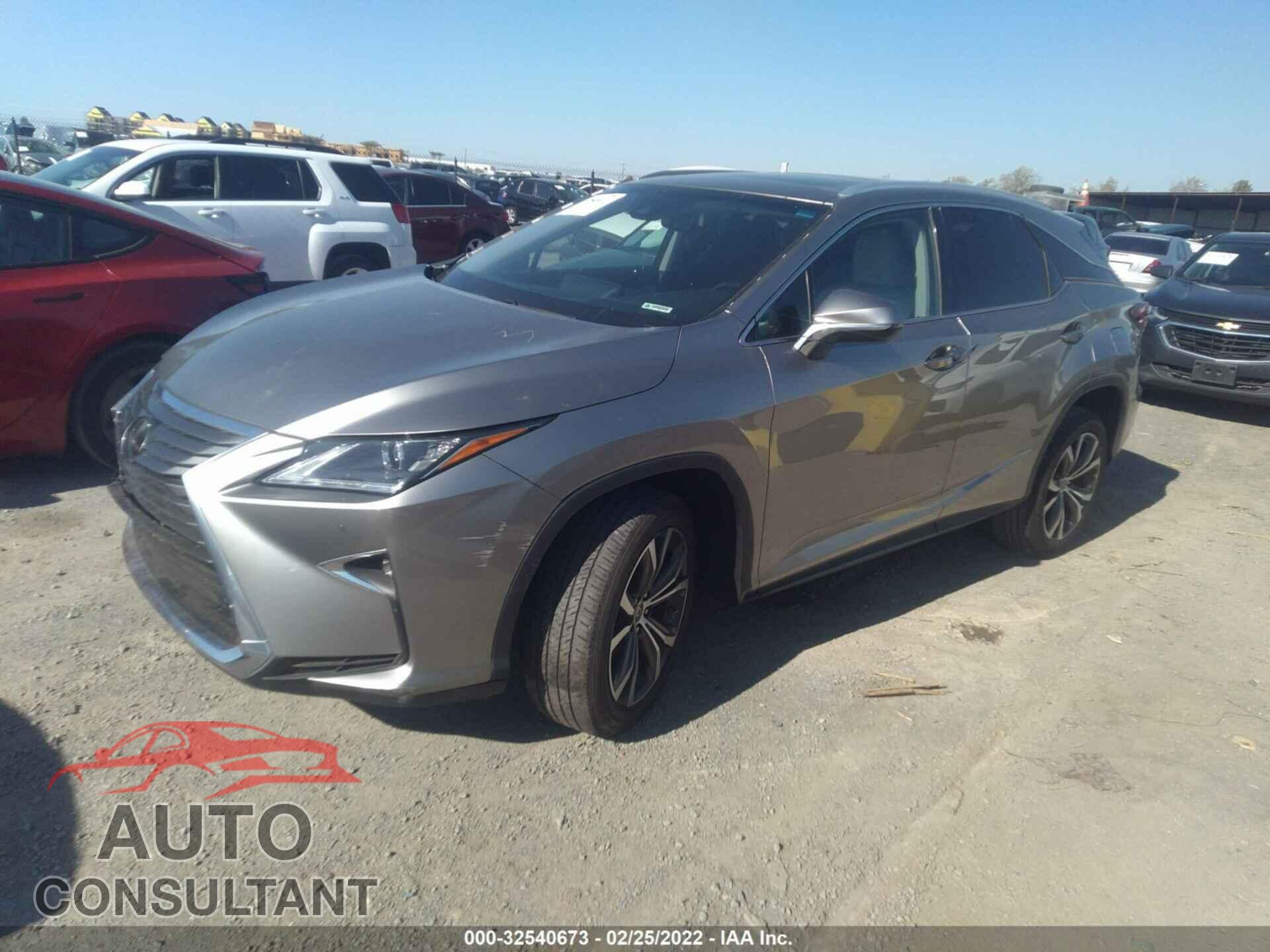 LEXUS RX 2017 - 2T2ZZMCA3HC088614