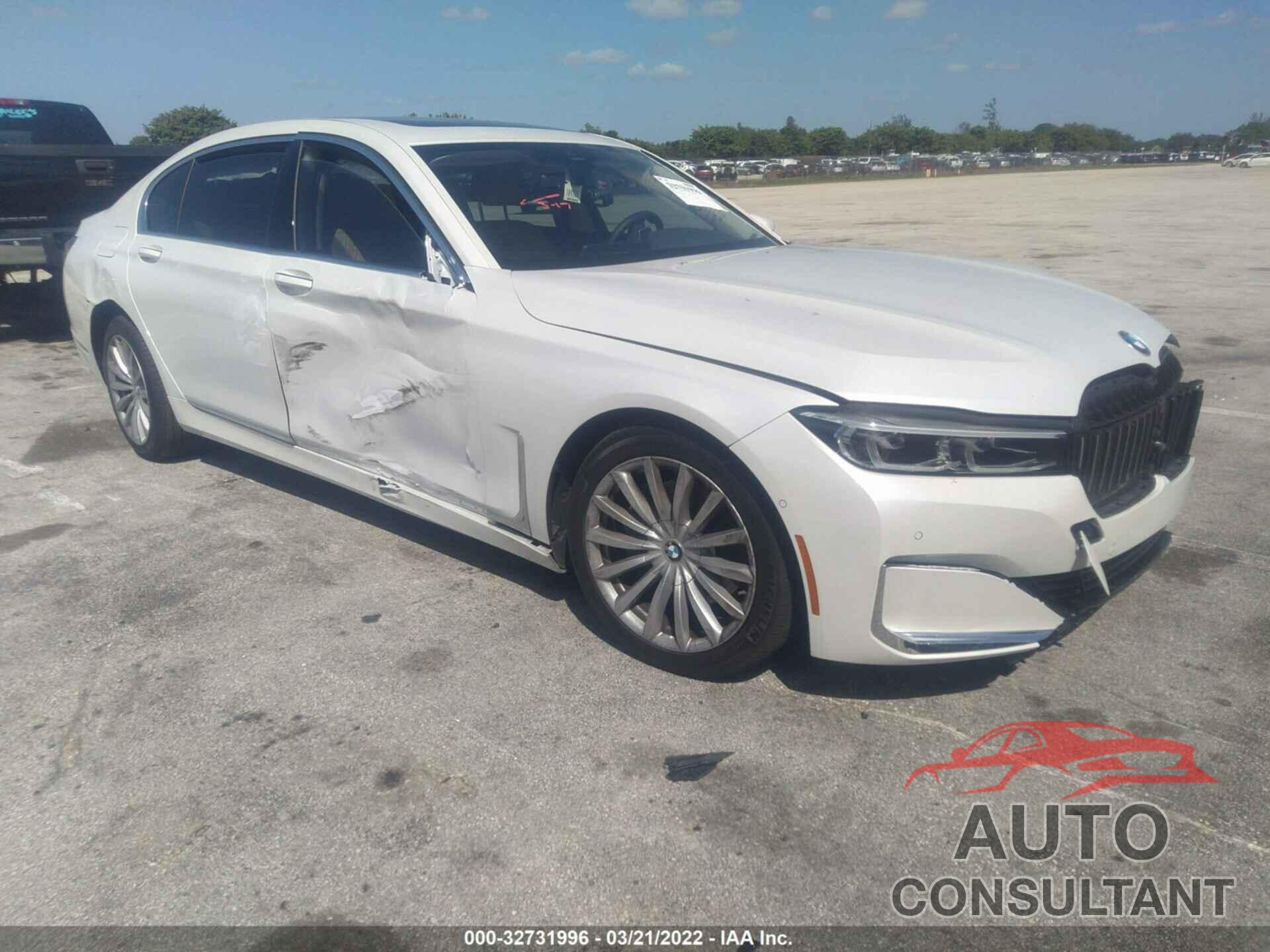 BMW 7 SERIES 2022 - WBA7T2C03NCH74276