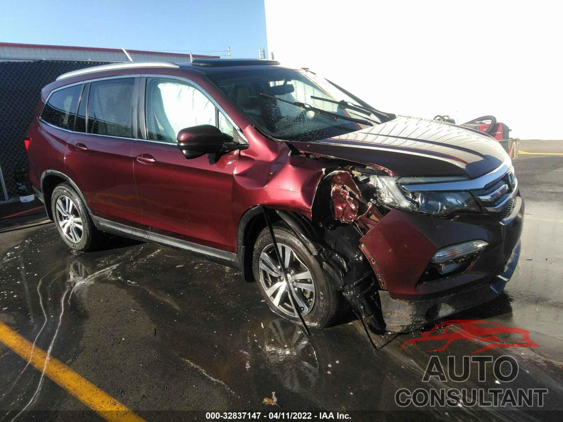 HONDA PILOT 2016 - 5FNYF5H56GB008677