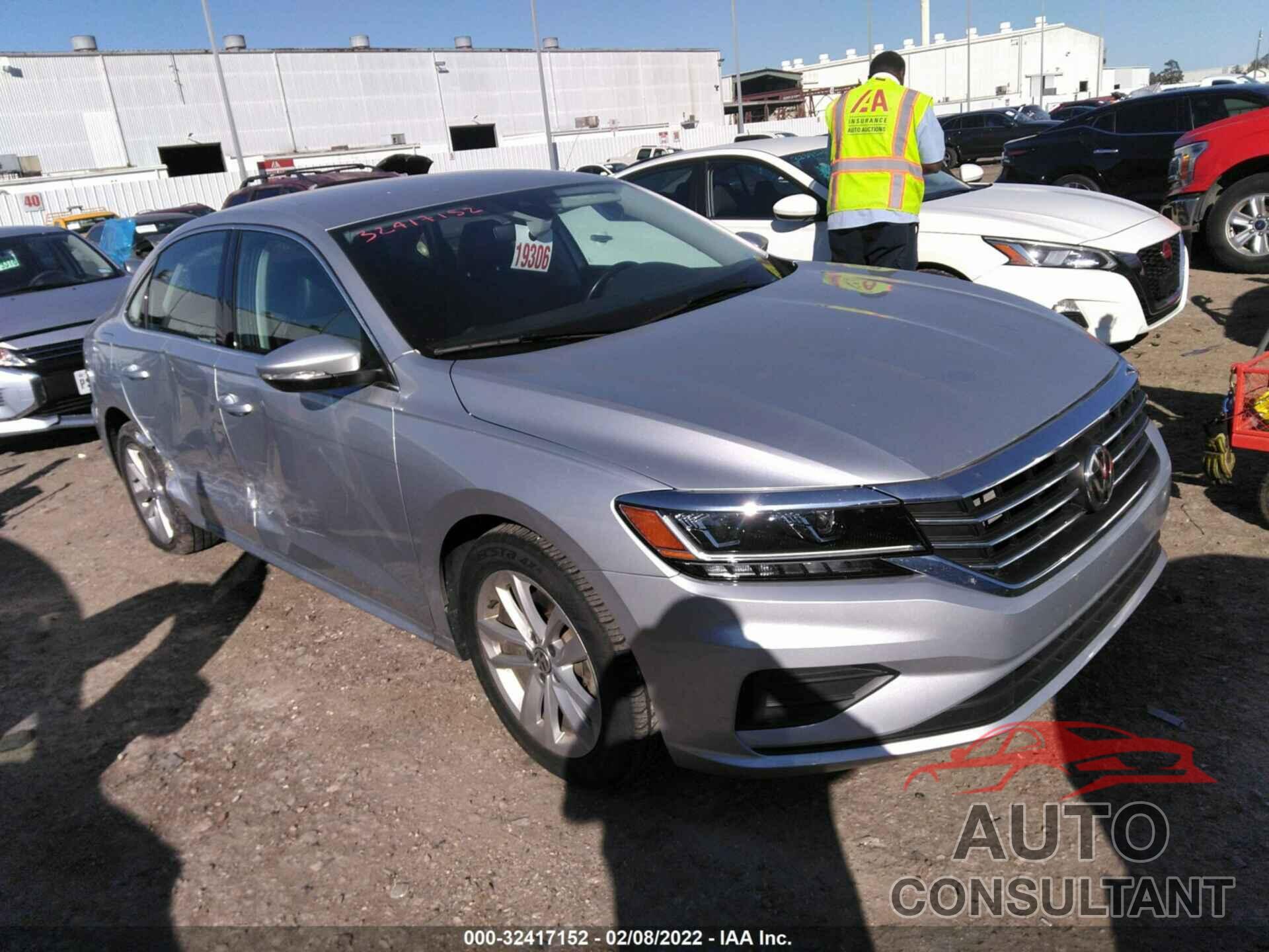 VOLKSWAGEN PASSAT 2020 - 1VWSA7A31LC014013