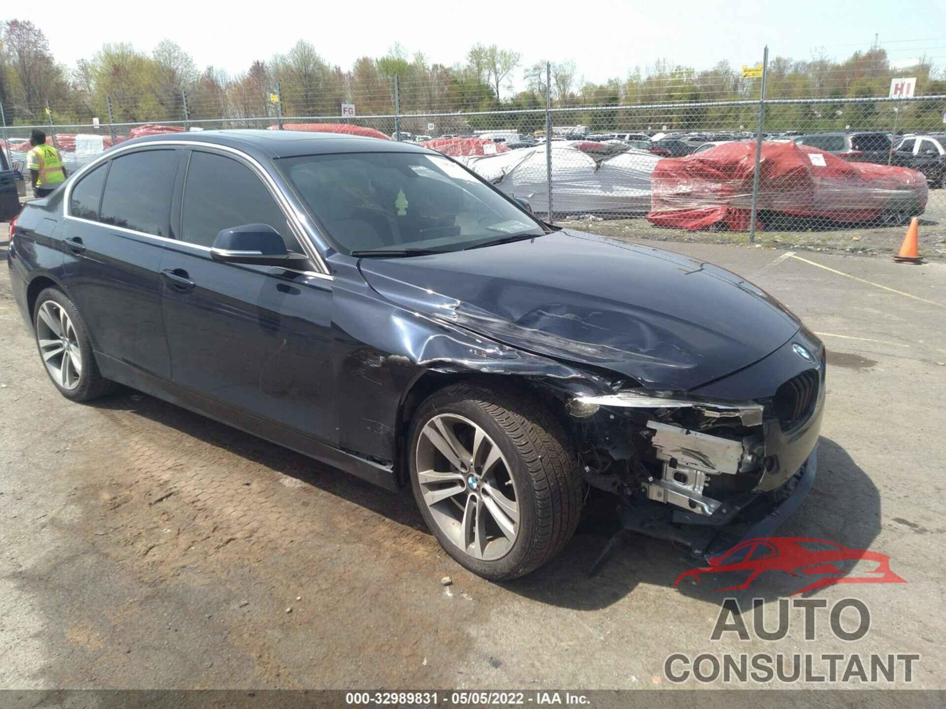 BMW 3 SERIES 2017 - WBA8D9G32HNU61546