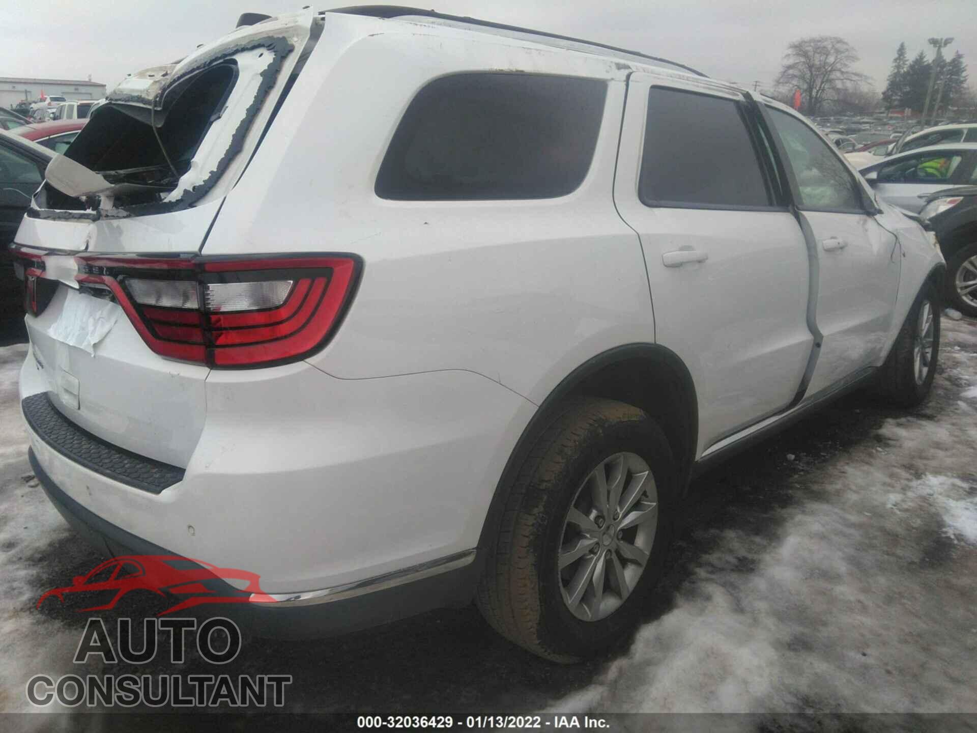 DODGE DURANGO 2016 - 1C4RDJAG8GC481833