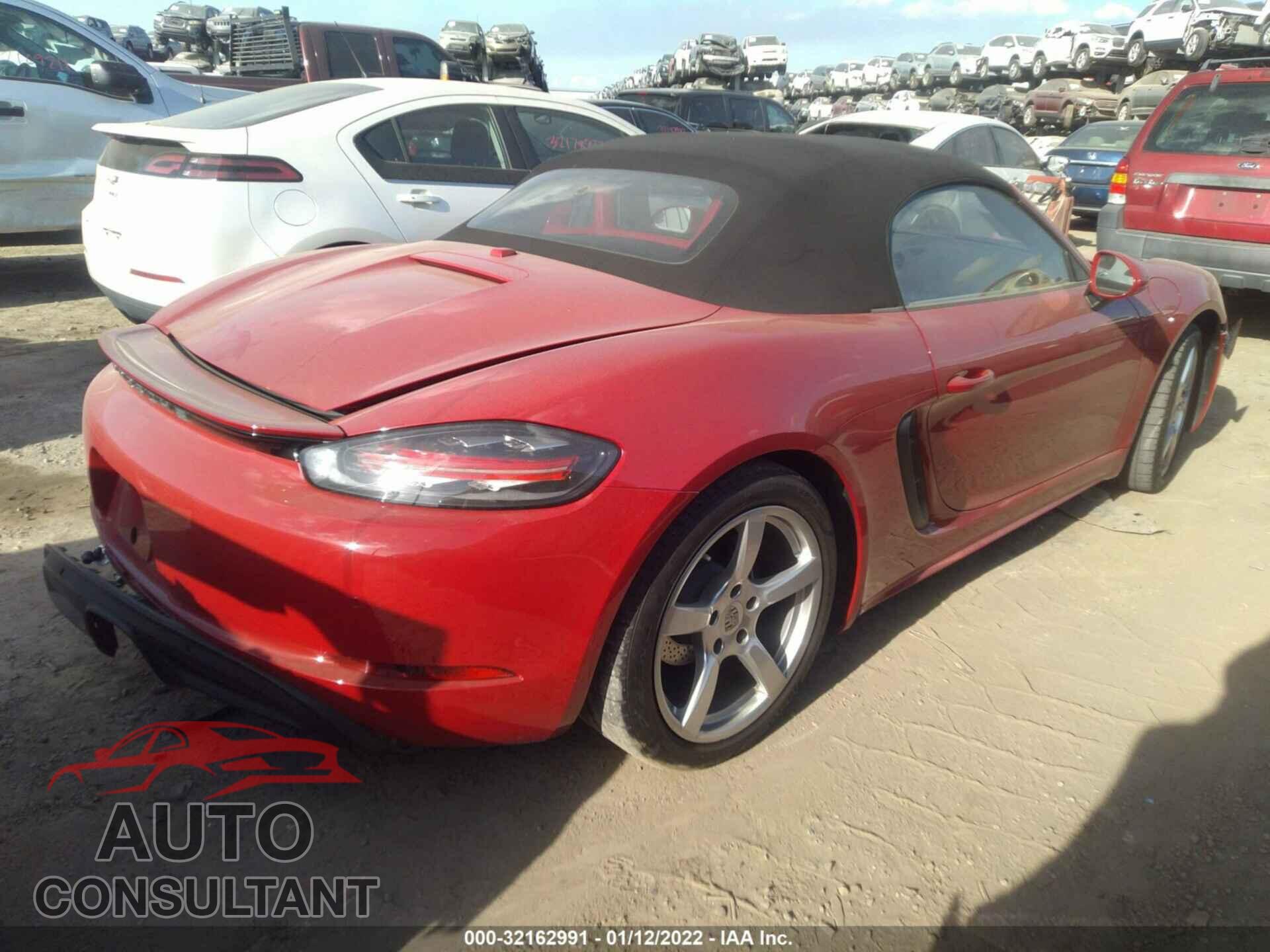 PORSCHE 718 BOXSTER 2017 - WP0CA2A83HS220940