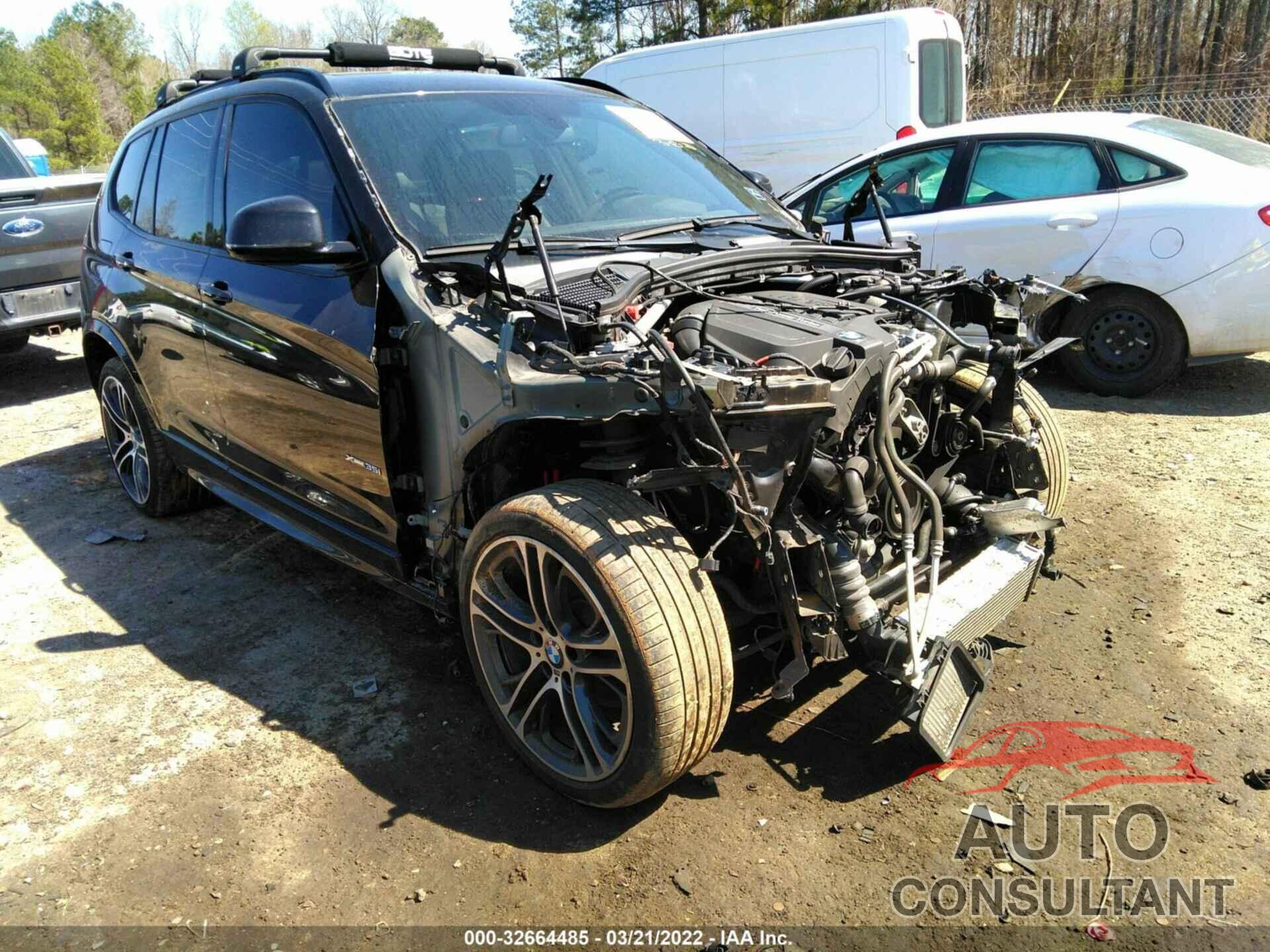 BMW X3 2016 - 5UXWX7C53G0S17539