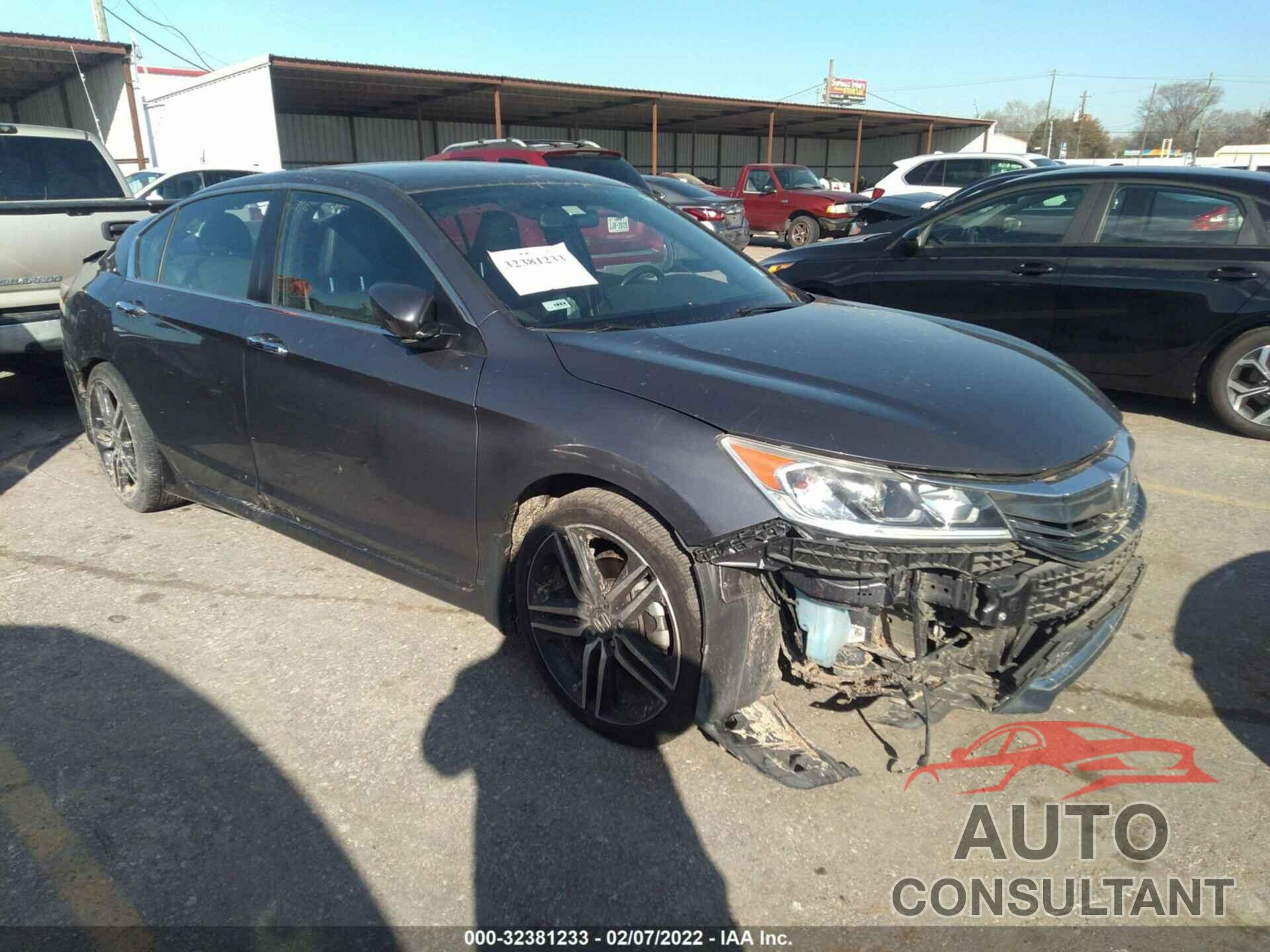 HONDA ACCORD SEDAN 2016 - 1HGCR2F50GA151587