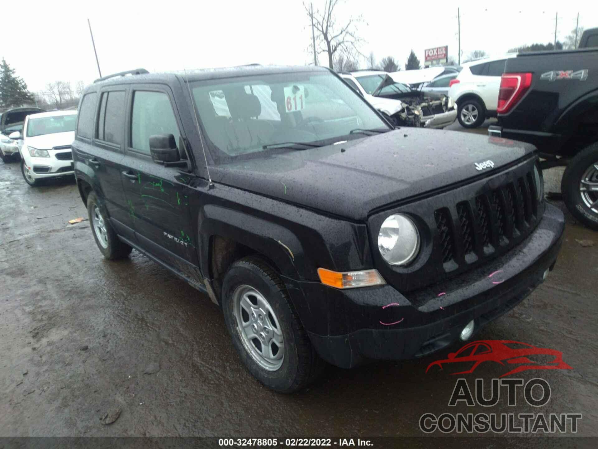 JEEP PATRIOT 2017 - 1C4NJPBA4HD115819