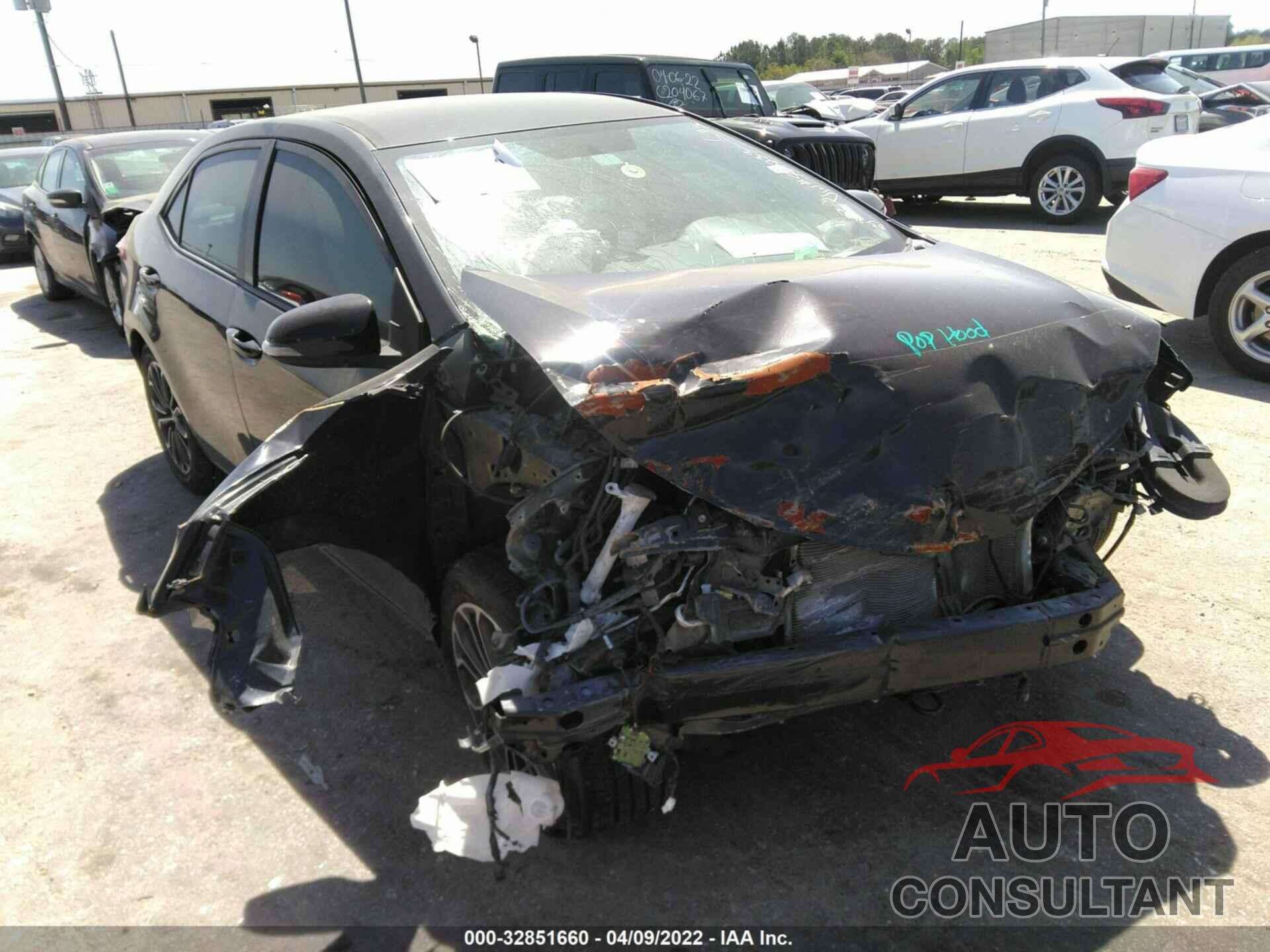 TOYOTA COROLLA 2016 - 5YFBURHE6GP563233