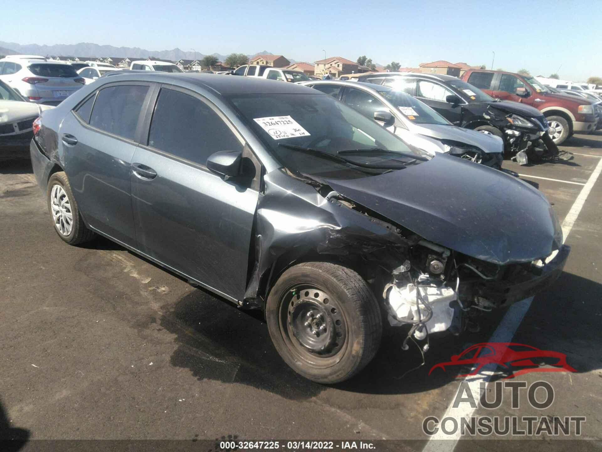TOYOTA COROLLA 2017 - 2T1BURHE9HC947380