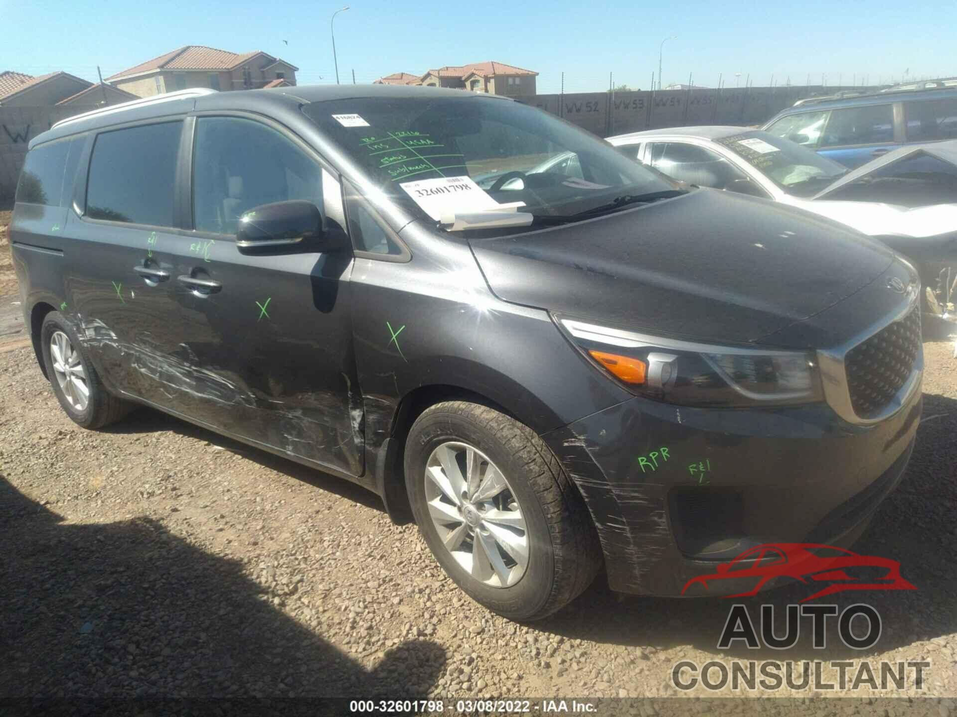 KIA SEDONA 2016 - KNDMB5C12G6083211