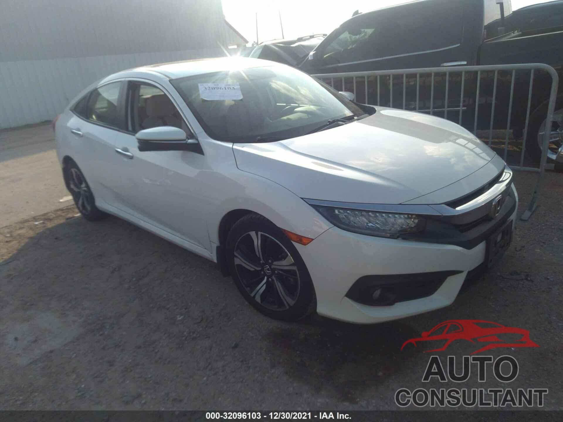 HONDA CIVIC SEDAN 2016 - 19XFC1F97GE045628