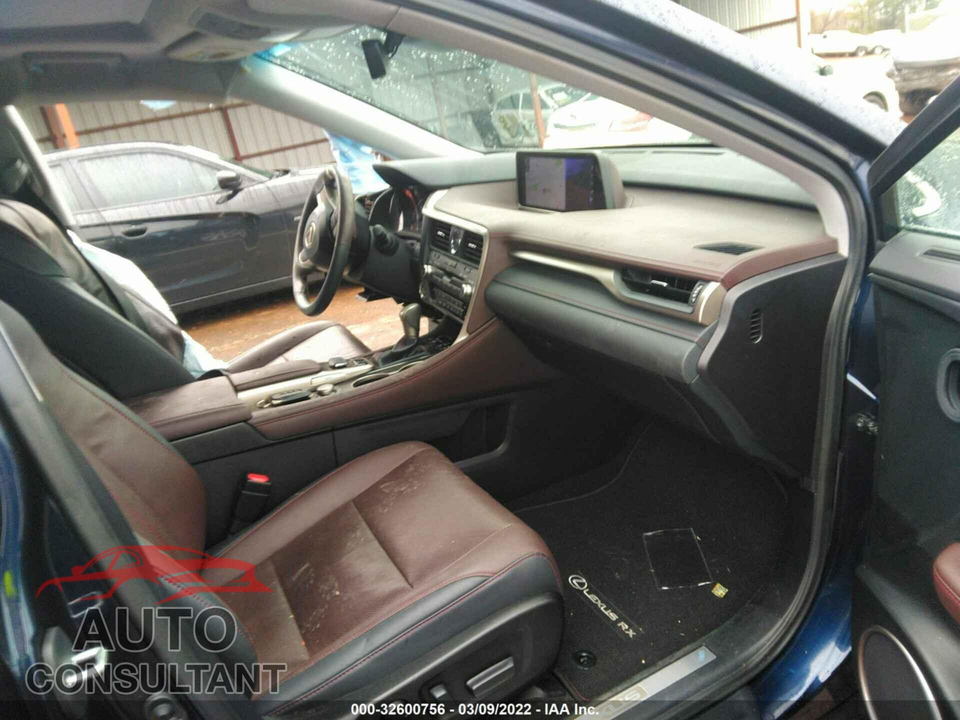 LEXUS RX 2017 - 2T2BZMCA9HC101318