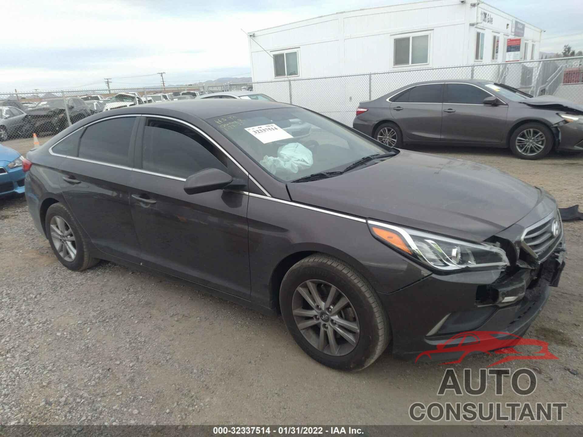 HYUNDAI SONATA 2017 - 5NPE24AF1HH581680