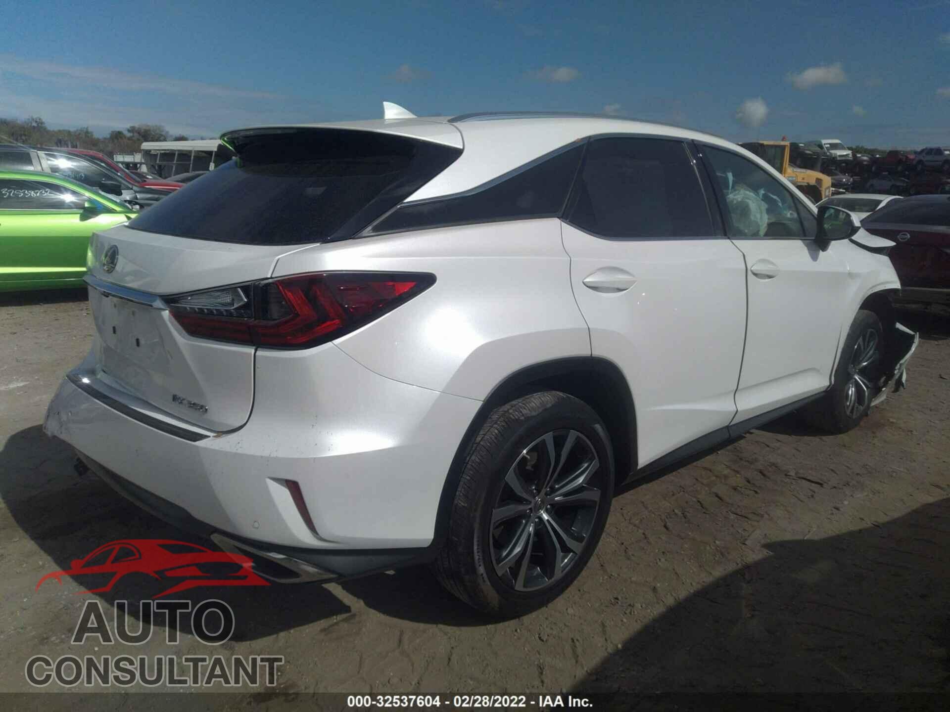 LEXUS RX 2017 - 2T2ZZMCA4HC072728