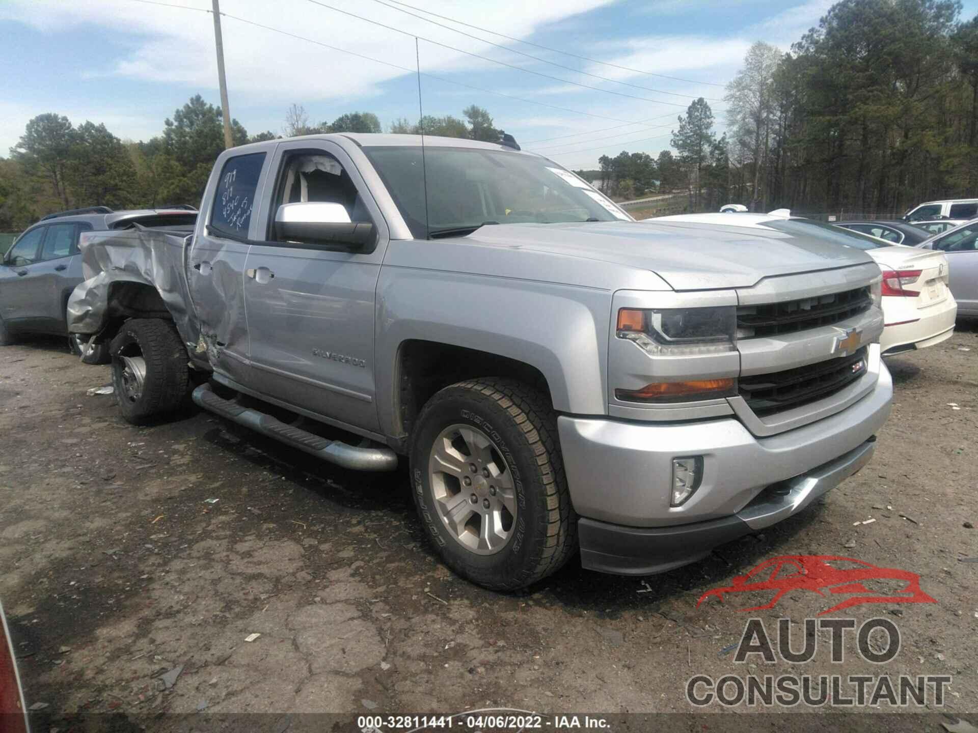 CHEVROLET SILVERADO 1500 2016 - 1GCVKREC9GZ134518