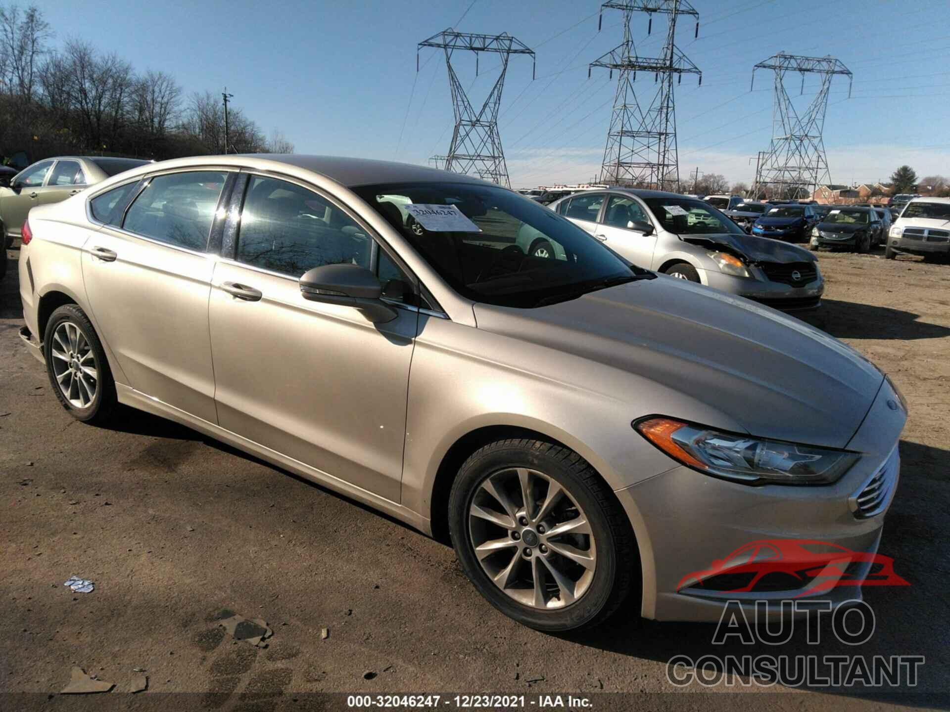 FORD FUSION 2017 - 3FA6P0H74HR401754