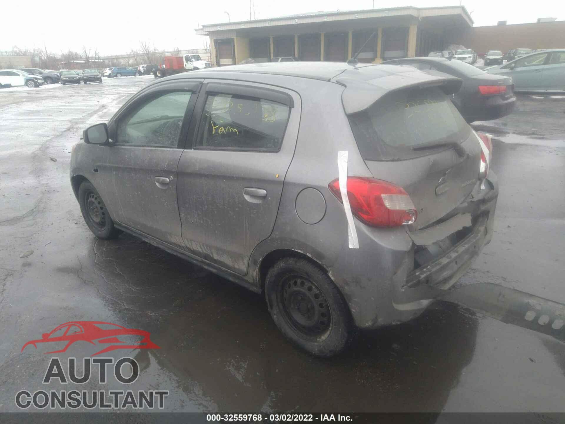 MITSUBISHI MIRAGE 2017 - ML32A3HJ2HH007066