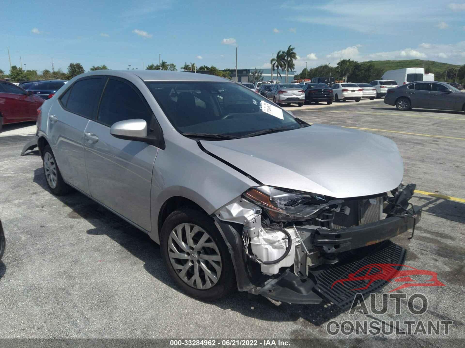 TOYOTA COROLLA 2017 - 5YFBURHE8HP725347