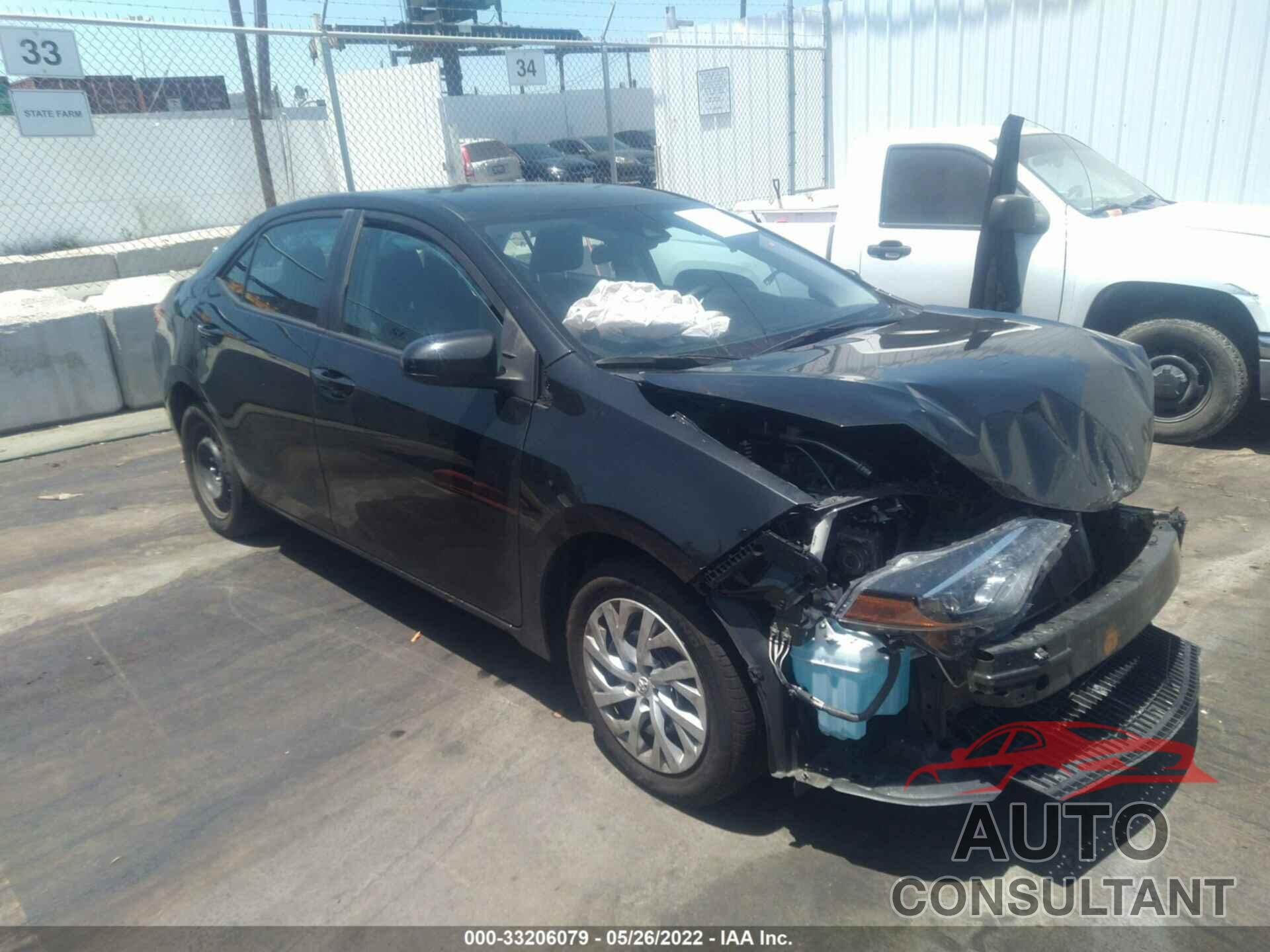 TOYOTA COROLLA 2019 - 5YFBURHEXKP893496