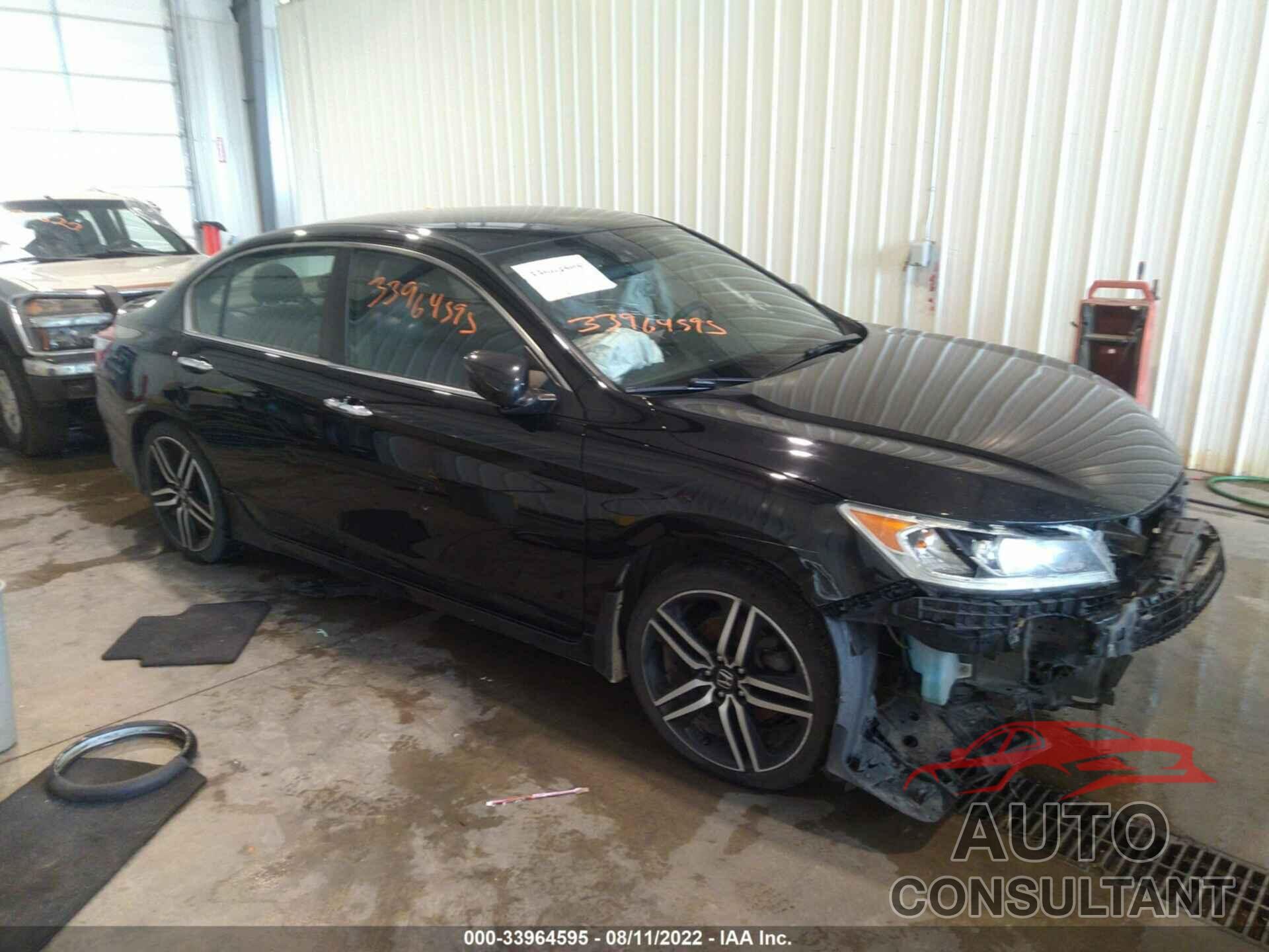 HONDA ACCORD SEDAN 2016 - 1HGCR2F63GA016399