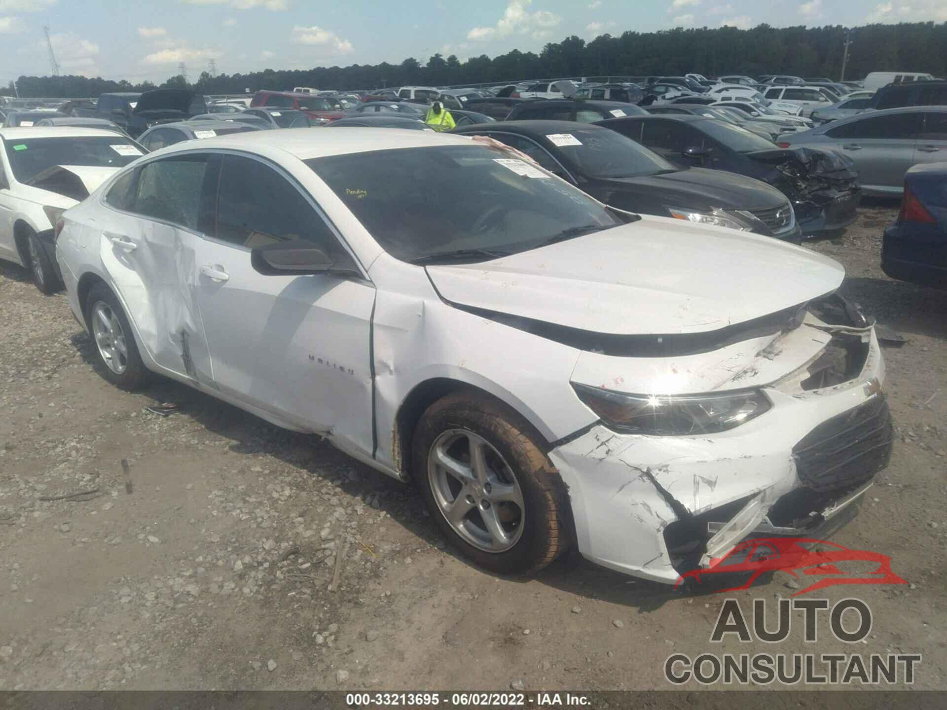 CHEVROLET MALIBU 2017 - 1G1ZB5ST6HF110574