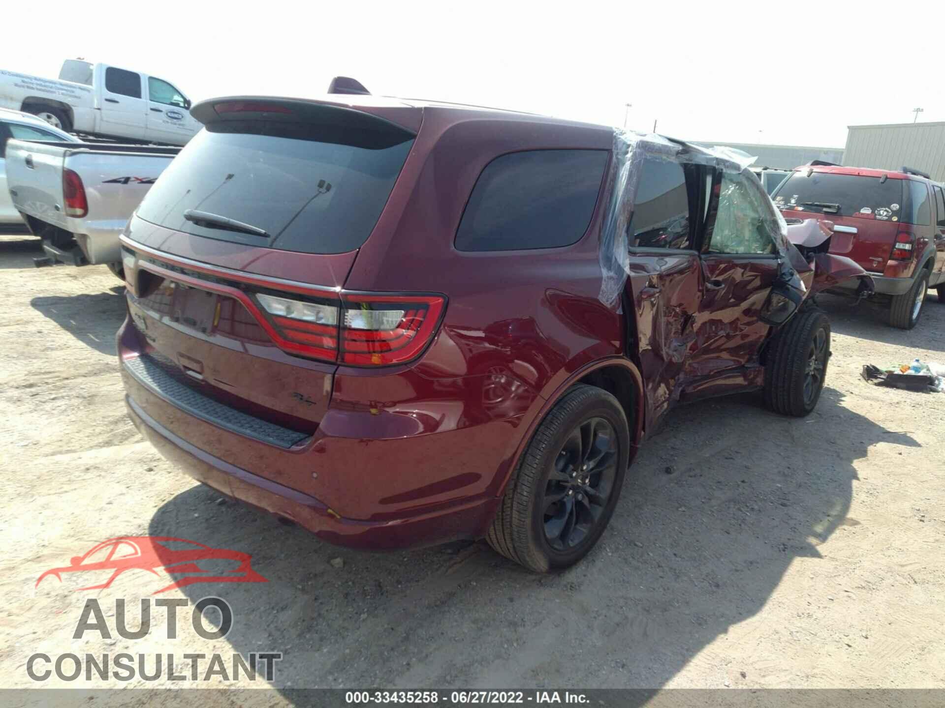 DODGE DURANGO 2021 - 1C4SDHCT9MC803766