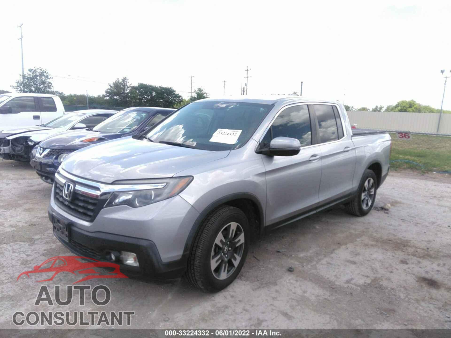 HONDA RIDGELINE 2017 - 5FPYK2F65HB004943