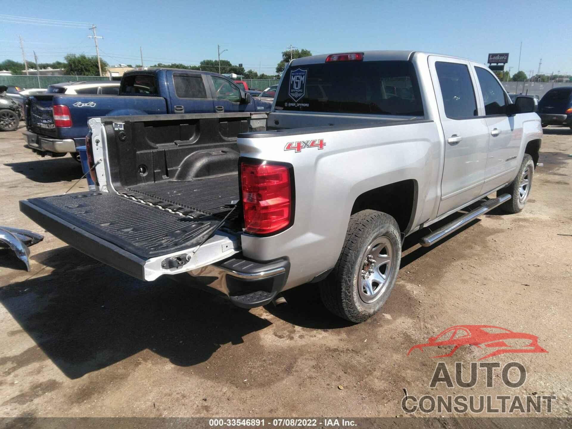 CHEVROLET SILVERADO 1500 2016 - 3GCUKREC2GG291917