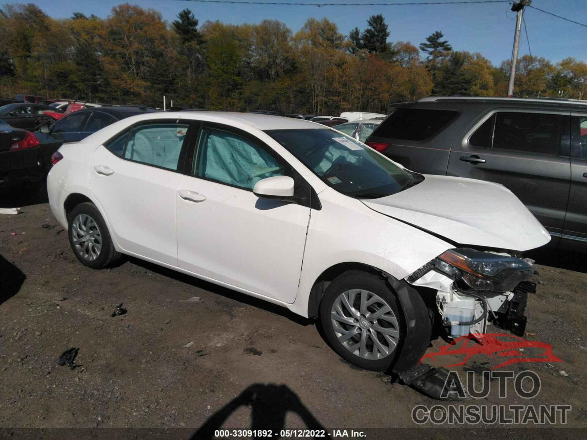 TOYOTA COROLLA 2017 - 2T1BURHE2HC963629