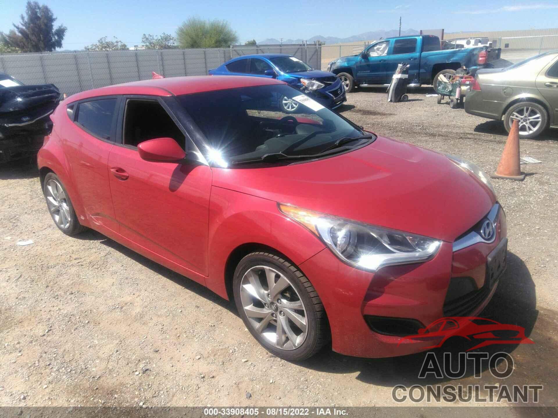 HYUNDAI VELOSTER 2016 - KMHTC6AD2GU277532