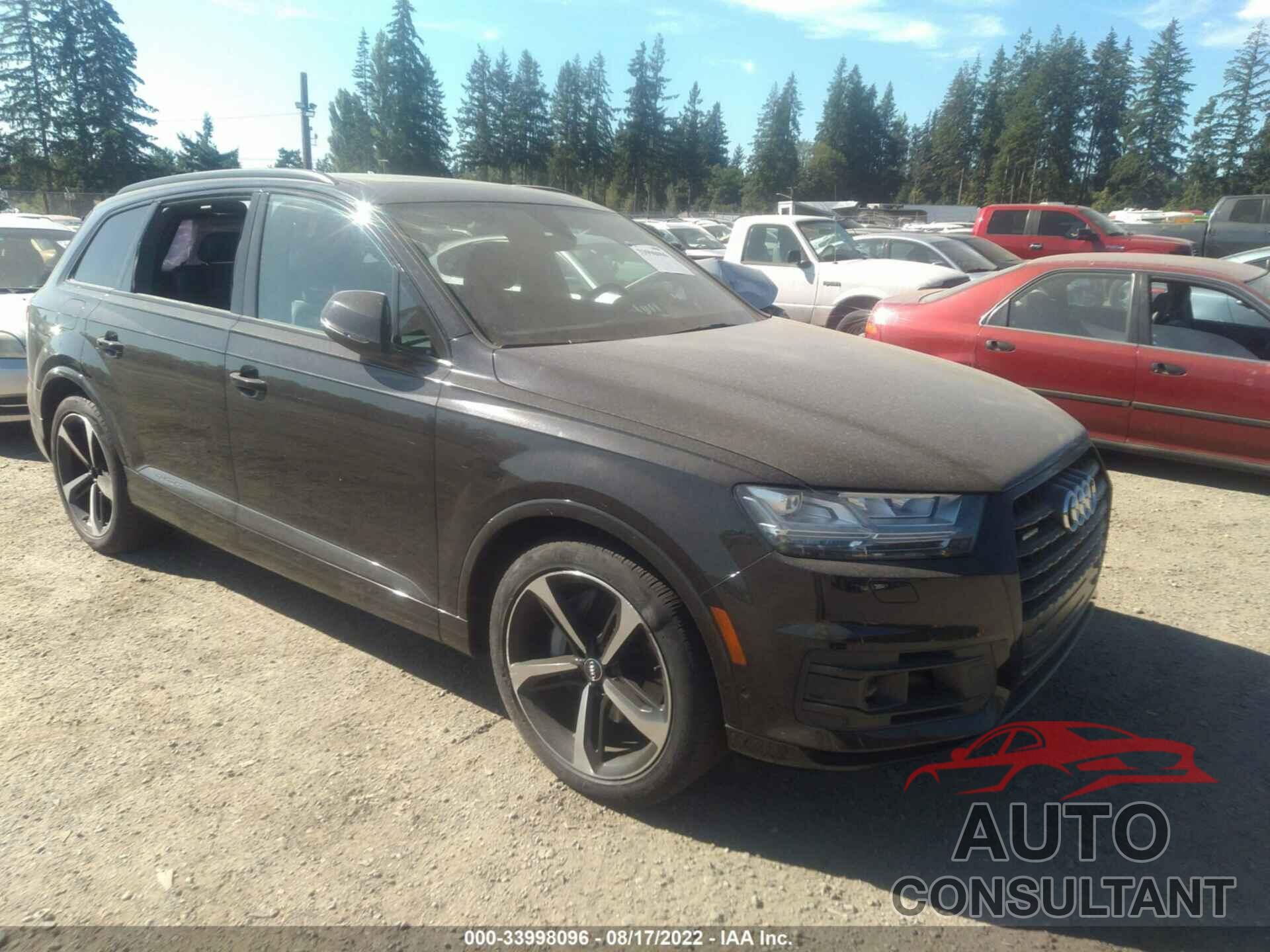 AUDI Q7 2019 - WA1VAAF7XKD038306