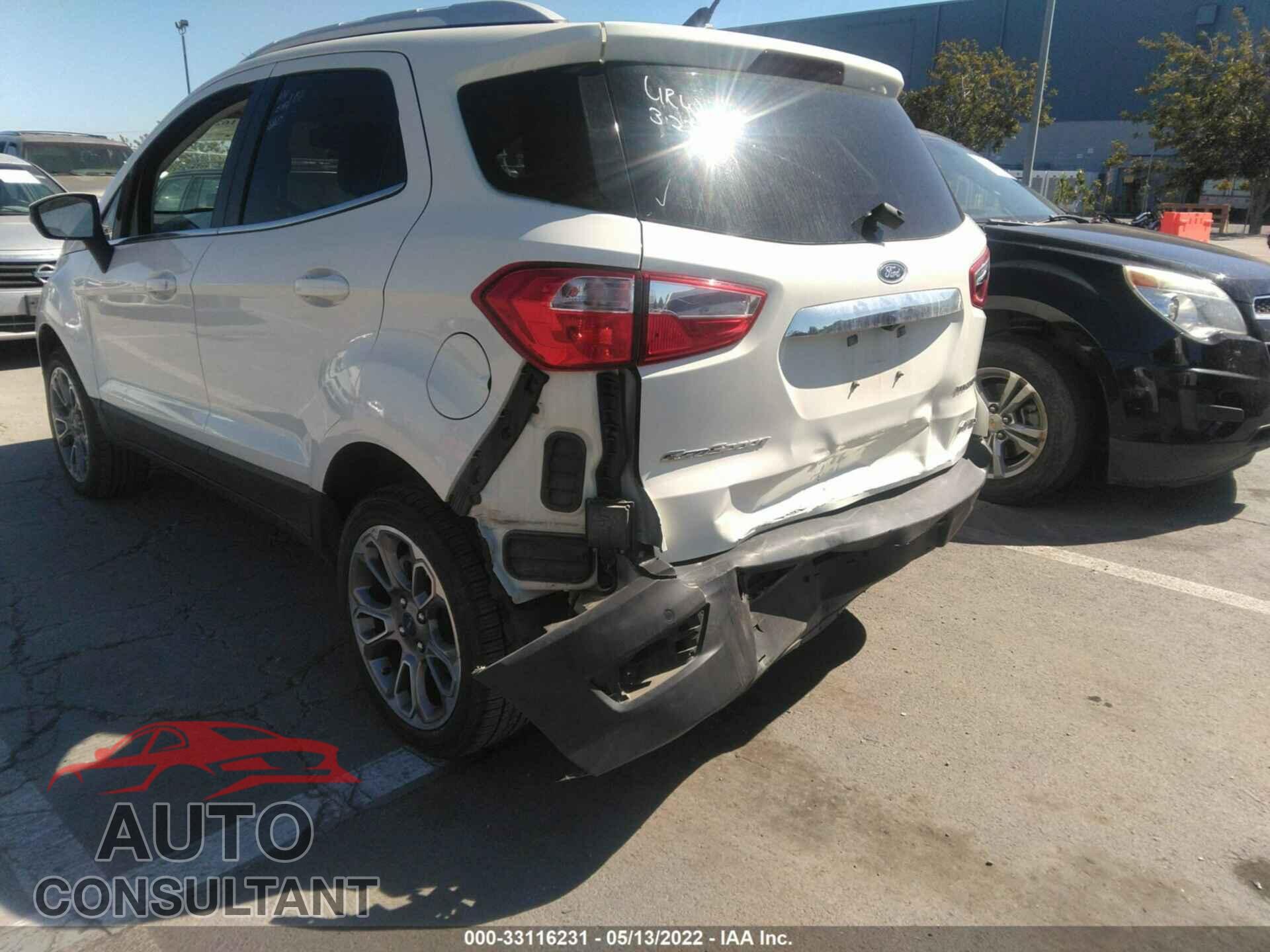 FORD ECOSPORT 2020 - MAJ6S3KL0LC359970