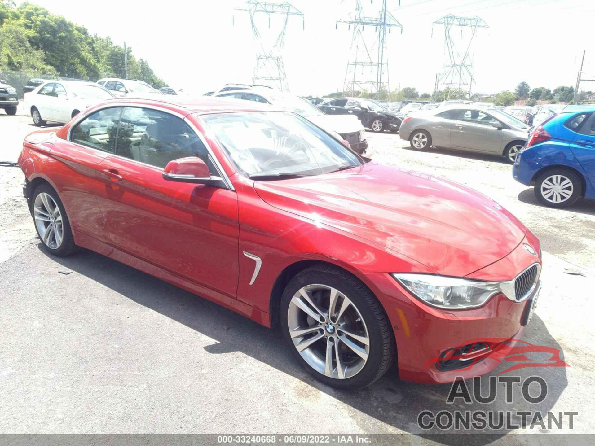 BMW 4 SERIES 2017 - WBA4U1C57H5A15970