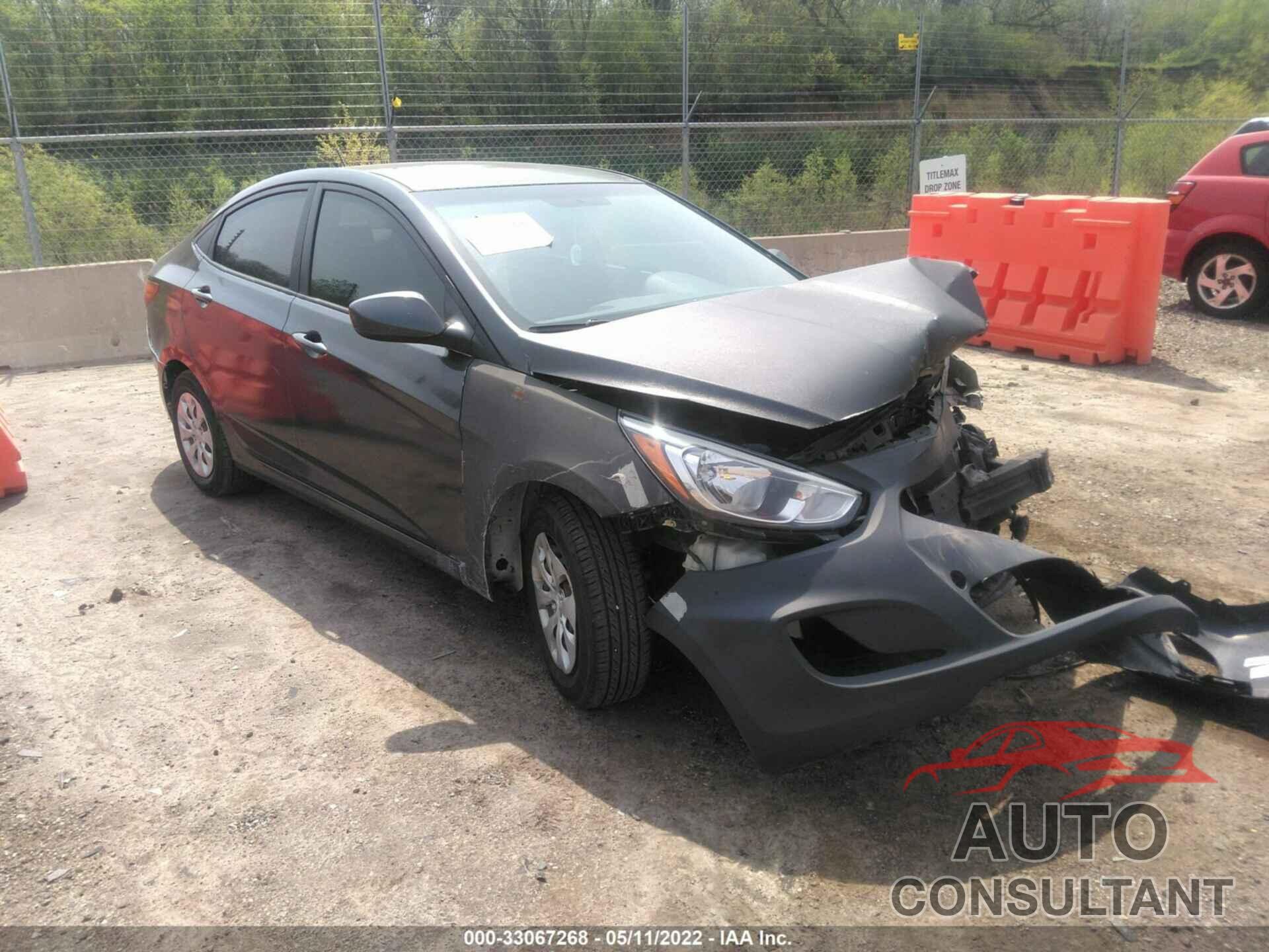 HYUNDAI ACCENT 2016 - KMHCT4AE9GU975052