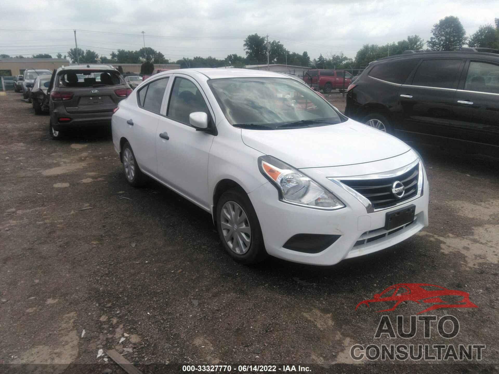 NISSAN VERSA 2016 - 3N1CN7AP5GL828435
