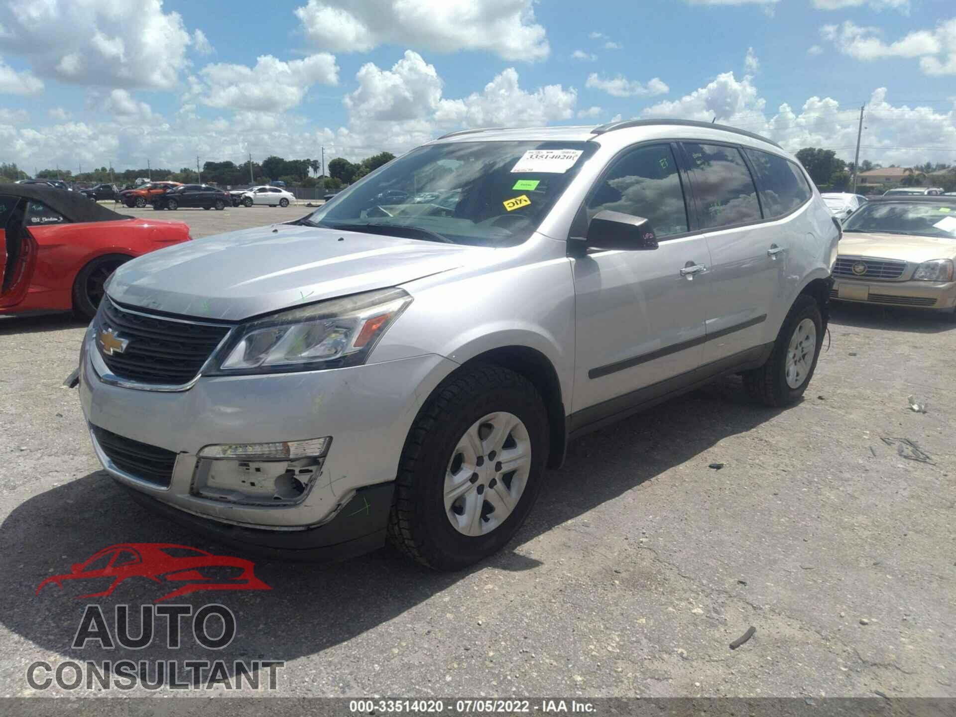 CHEVROLET TRAVERSE 2016 - 1GNKRFED4GJ251161