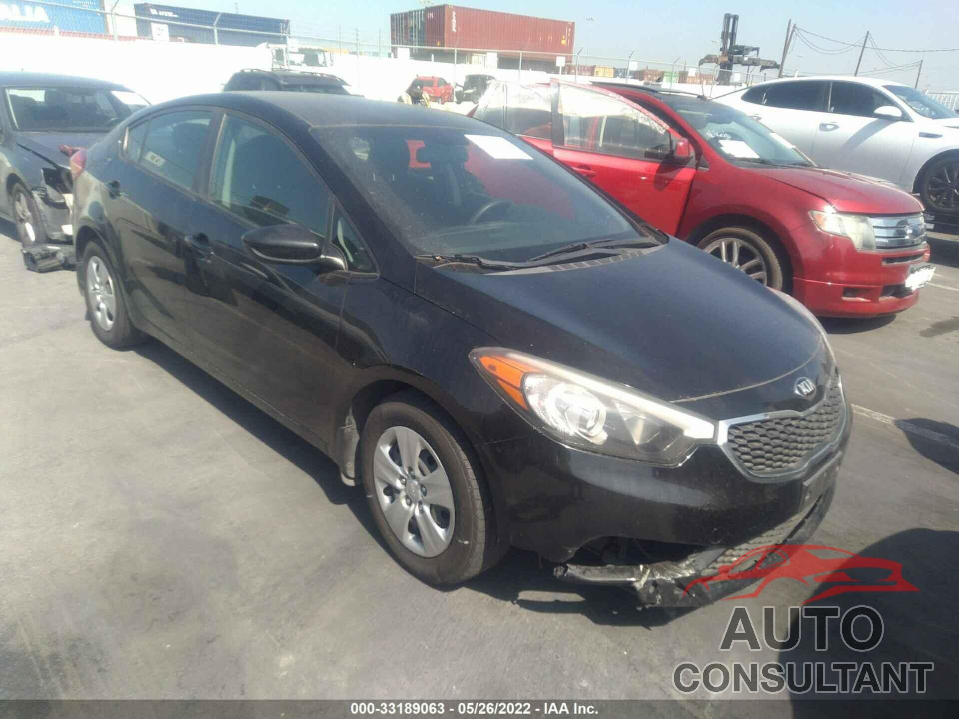 KIA FORTE 2016 - KNAFK4A65G5617497