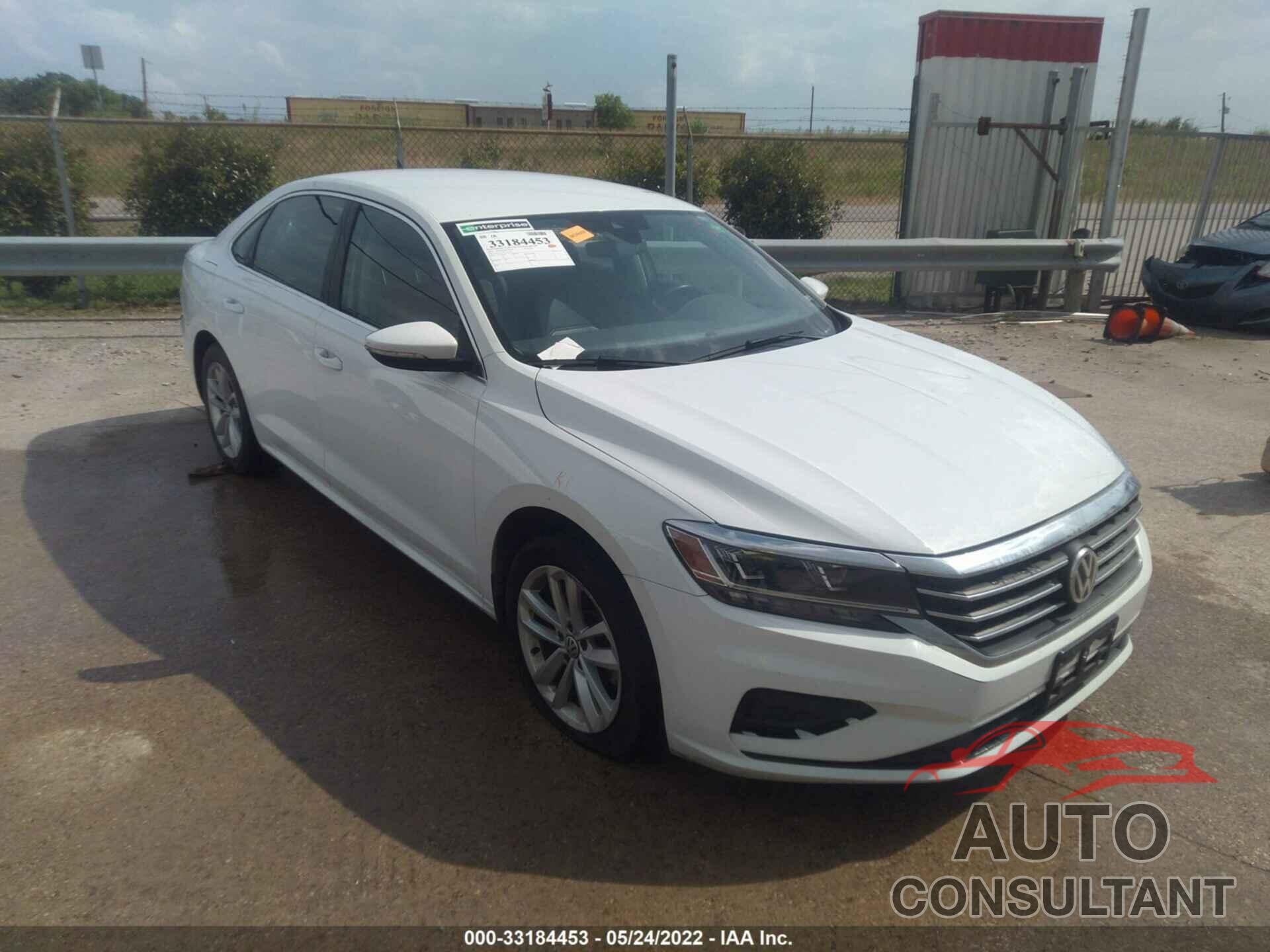 VOLKSWAGEN PASSAT 2020 - 1VWSA7A34LC014054