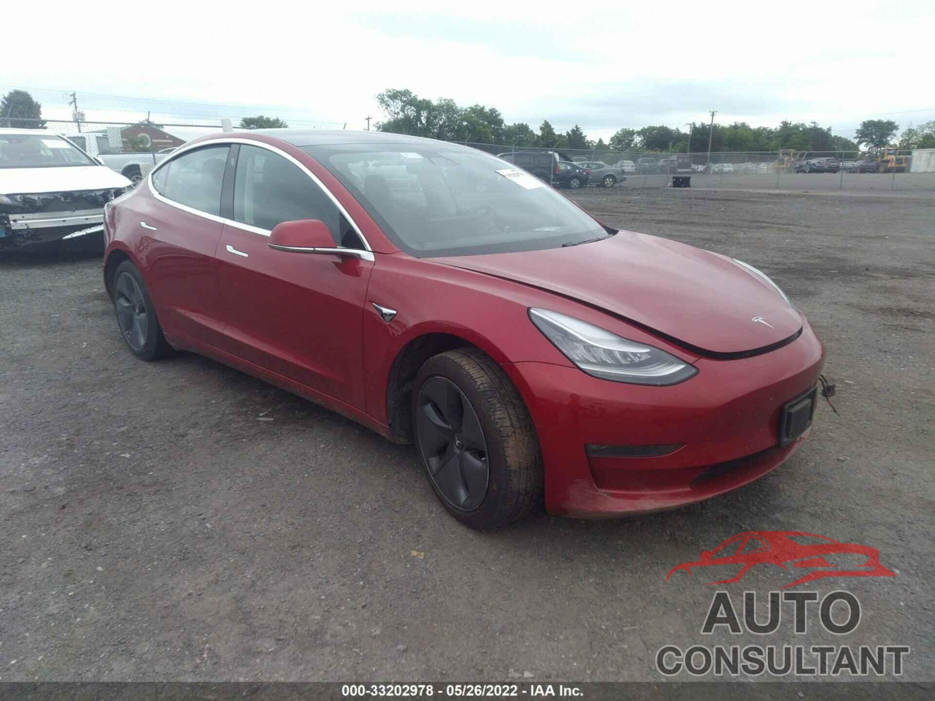 TESLA MODEL 3 2018 - 5YJ3E1EA0JF058473