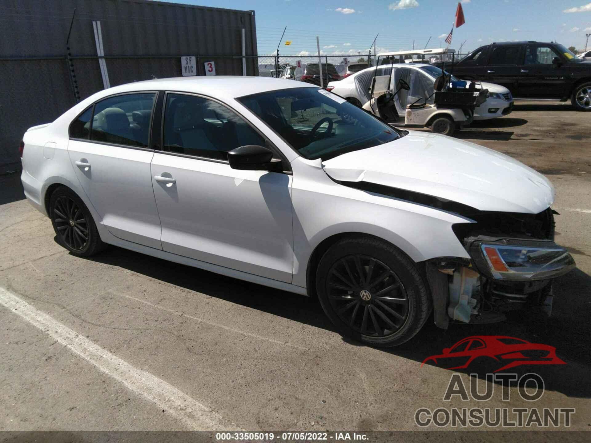 VOLKSWAGEN JETTA SEDAN 2016 - 3VWD17AJ3GM256748