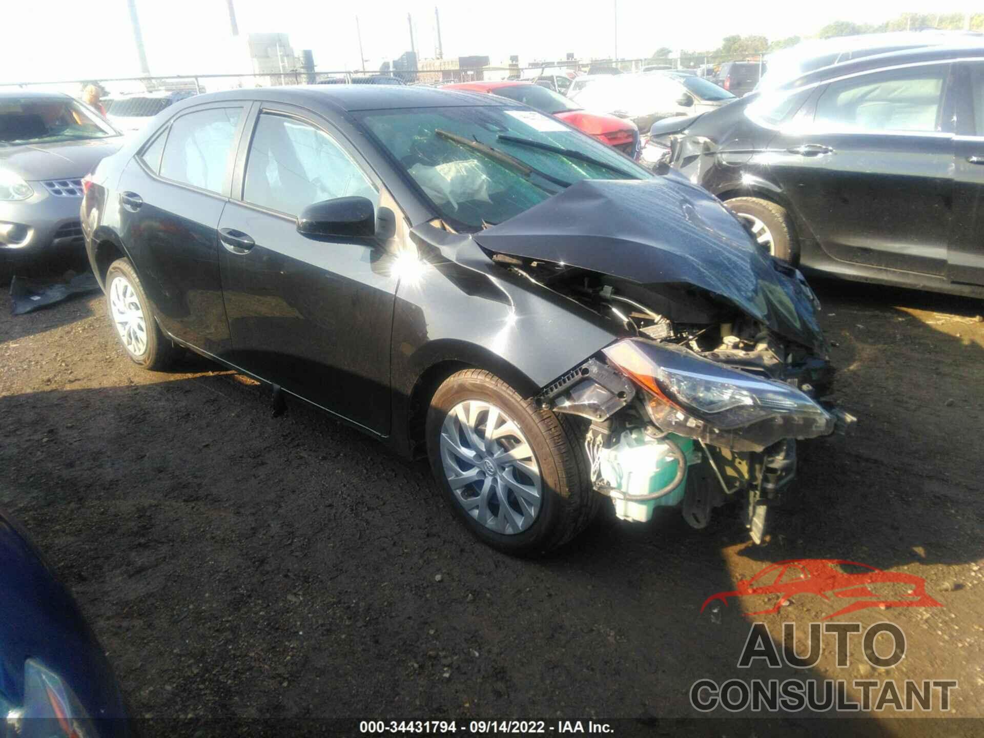 TOYOTA COROLLA 2019 - 5YFBURHE8KP944929