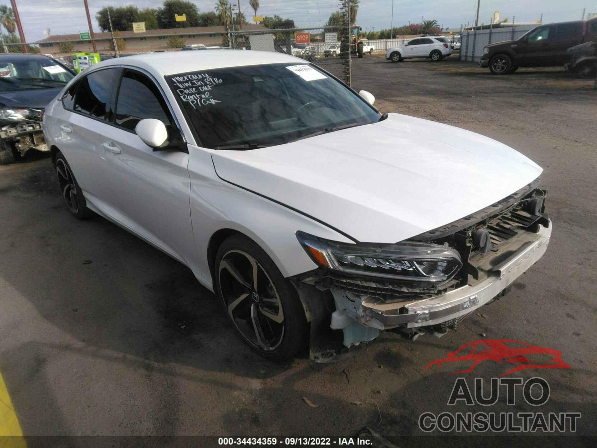 HONDA ACCORD SEDAN 2018 - 1HGCV1F38JA257426