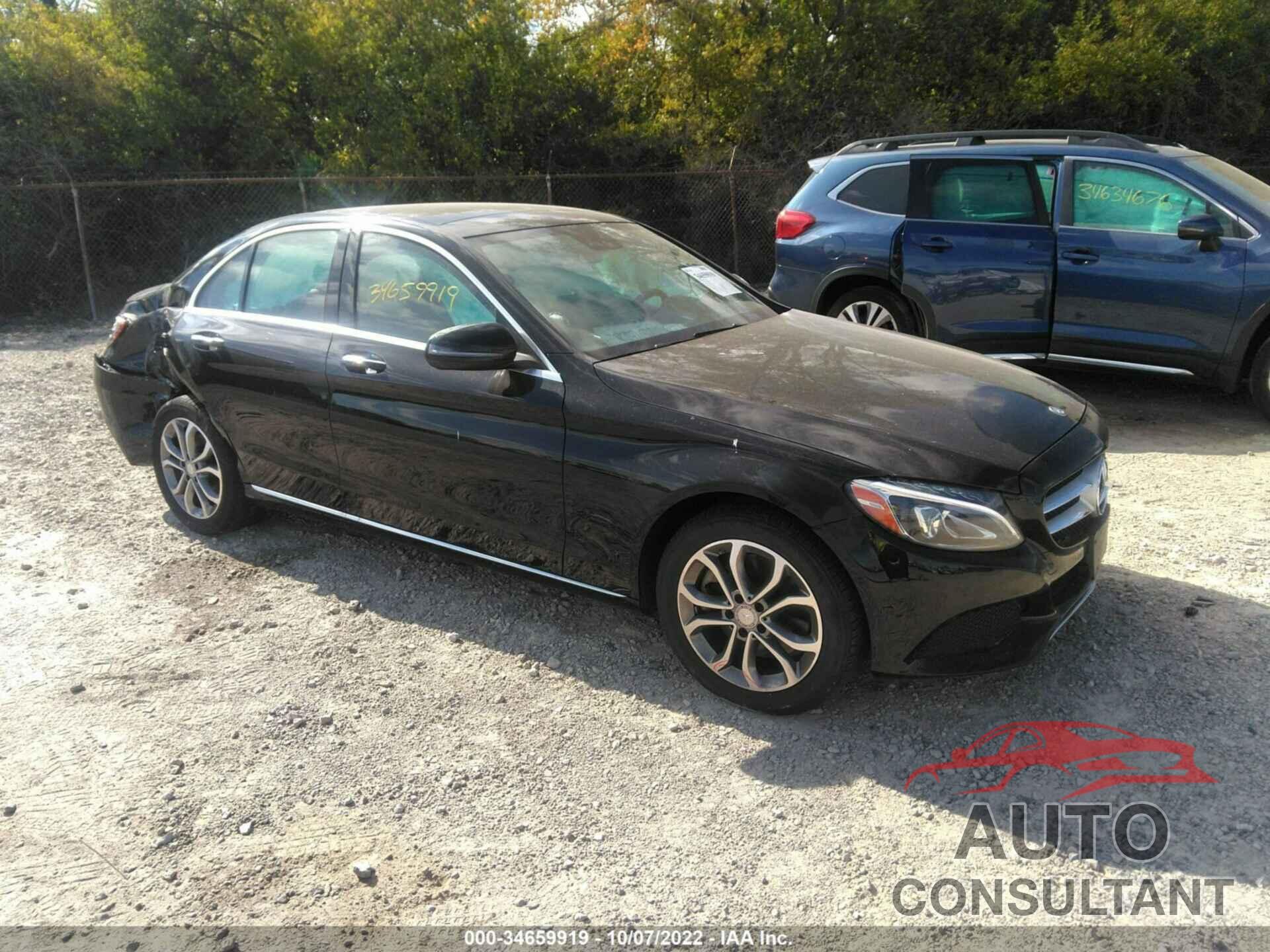 MERCEDES-BENZ C-CLASS 2016 - 55SWF4KB8GU148275