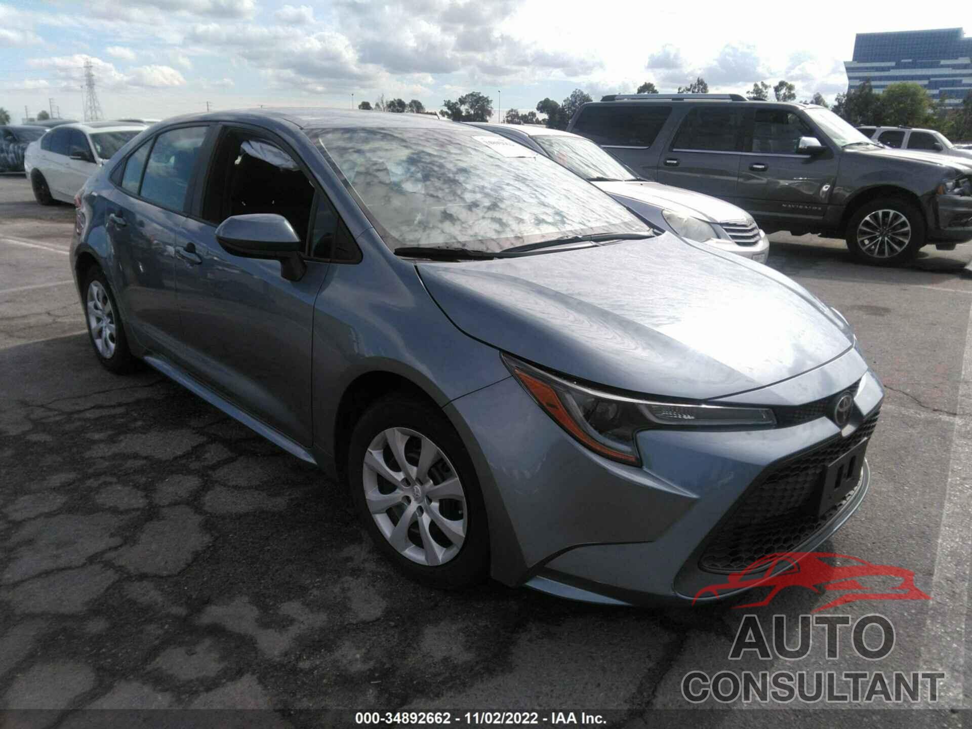 TOYOTA COROLLA 2020 - 5YFEPRAE5LP018553