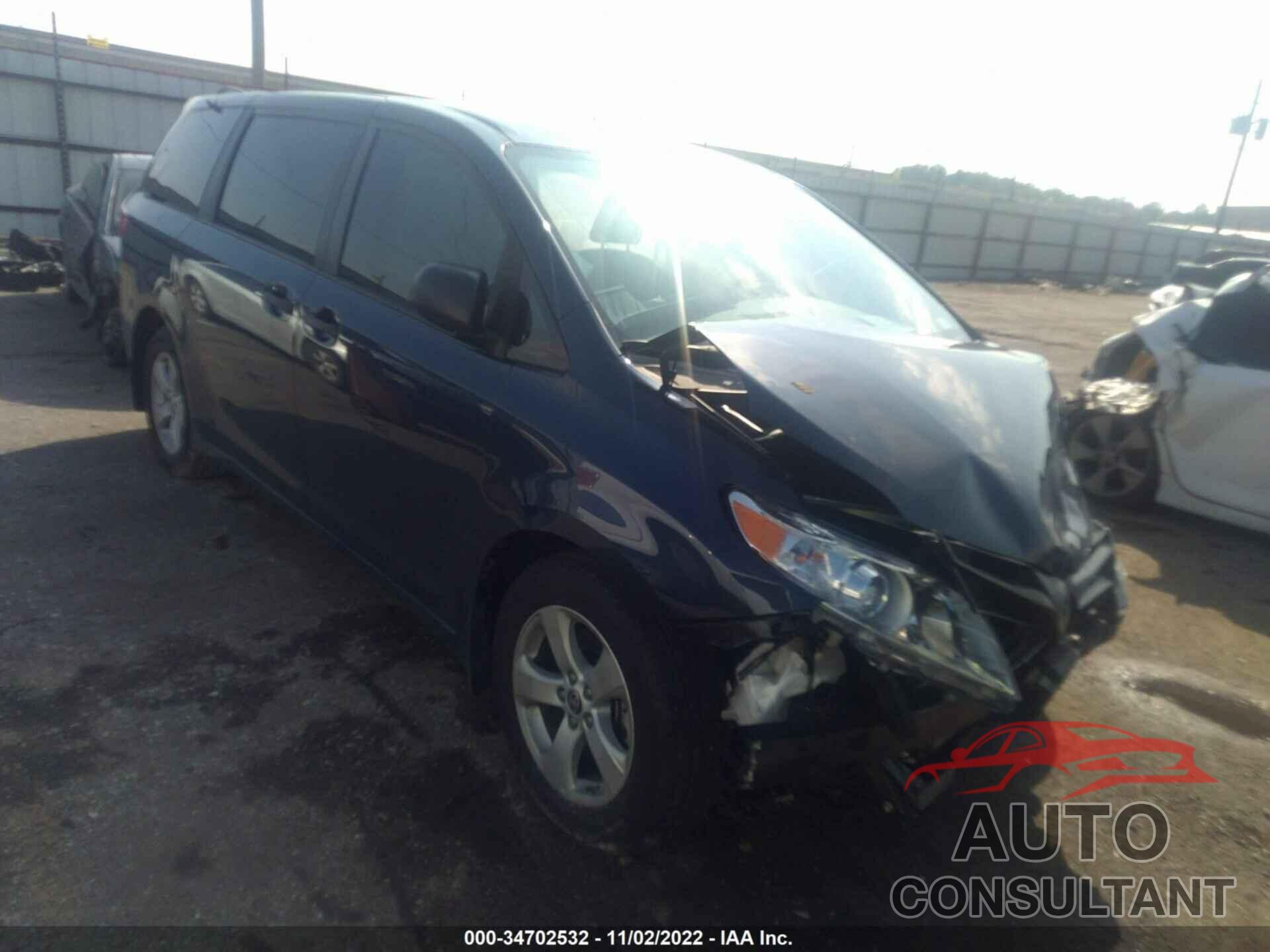 TOYOTA SIENNA 2020 - 5TDZZ3DC5LS076141