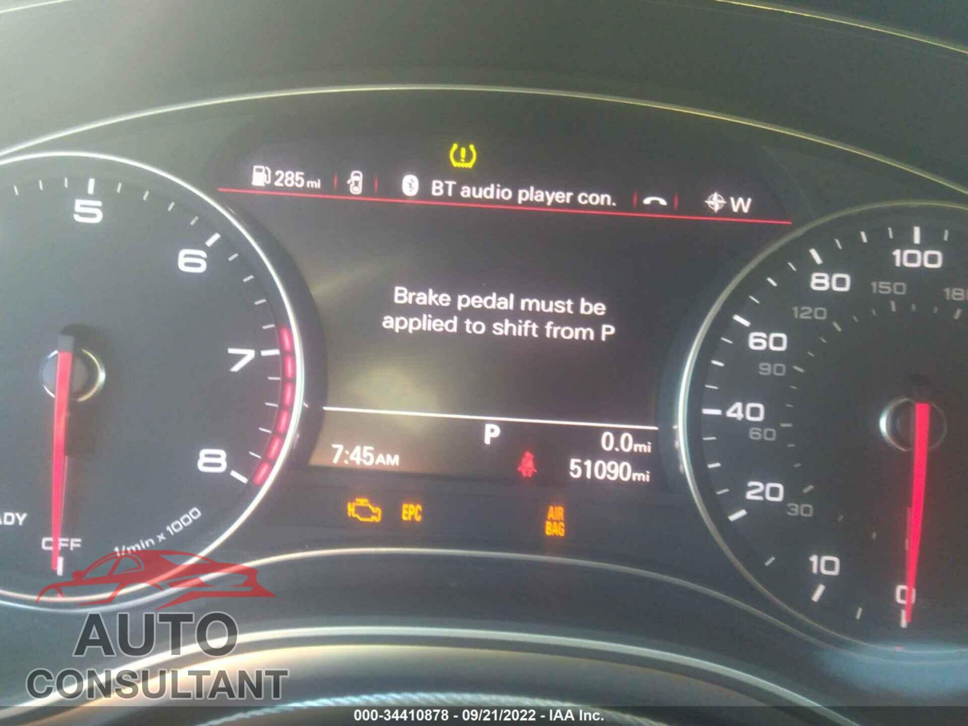 AUDI A6 2016 - WAUGFAFC8GN151151