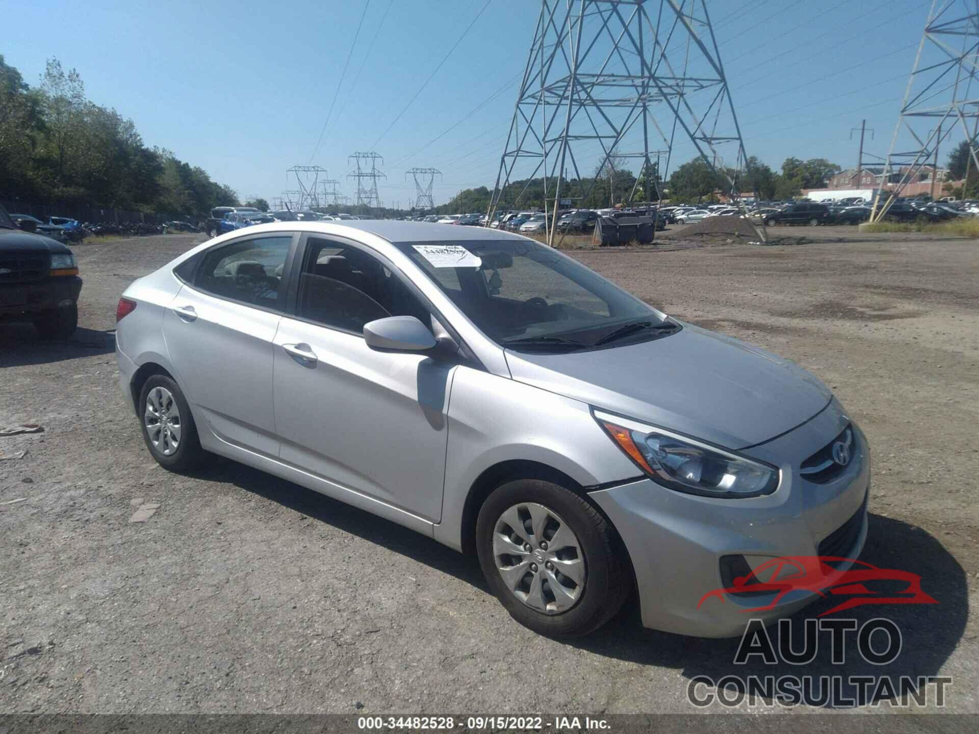 HYUNDAI ACCENT 2017 - KMHCT4AEXHU243742