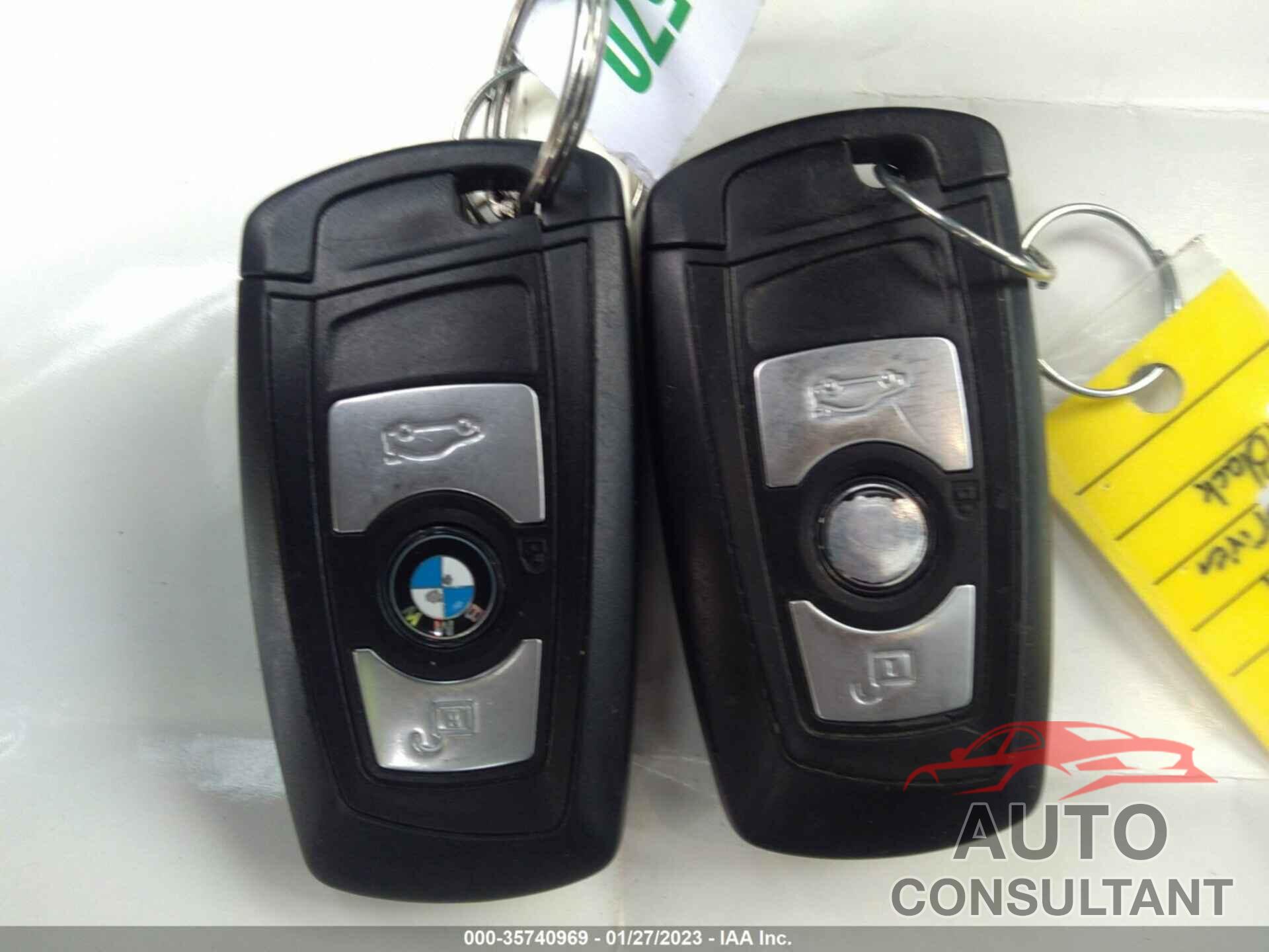 BMW 3 SERIES 2013 - WBA3B5C56DF590684